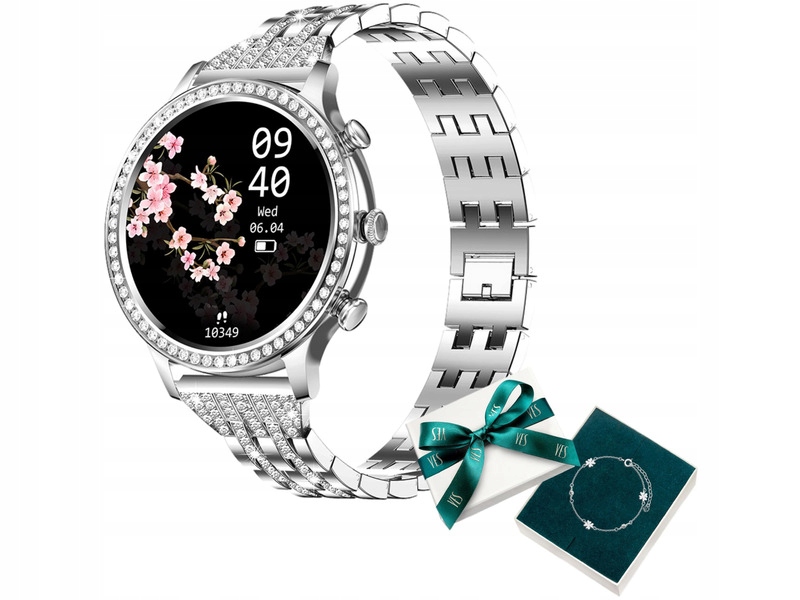 Smartwatch MANTA Diamond Lusso + Bransoletka Yes