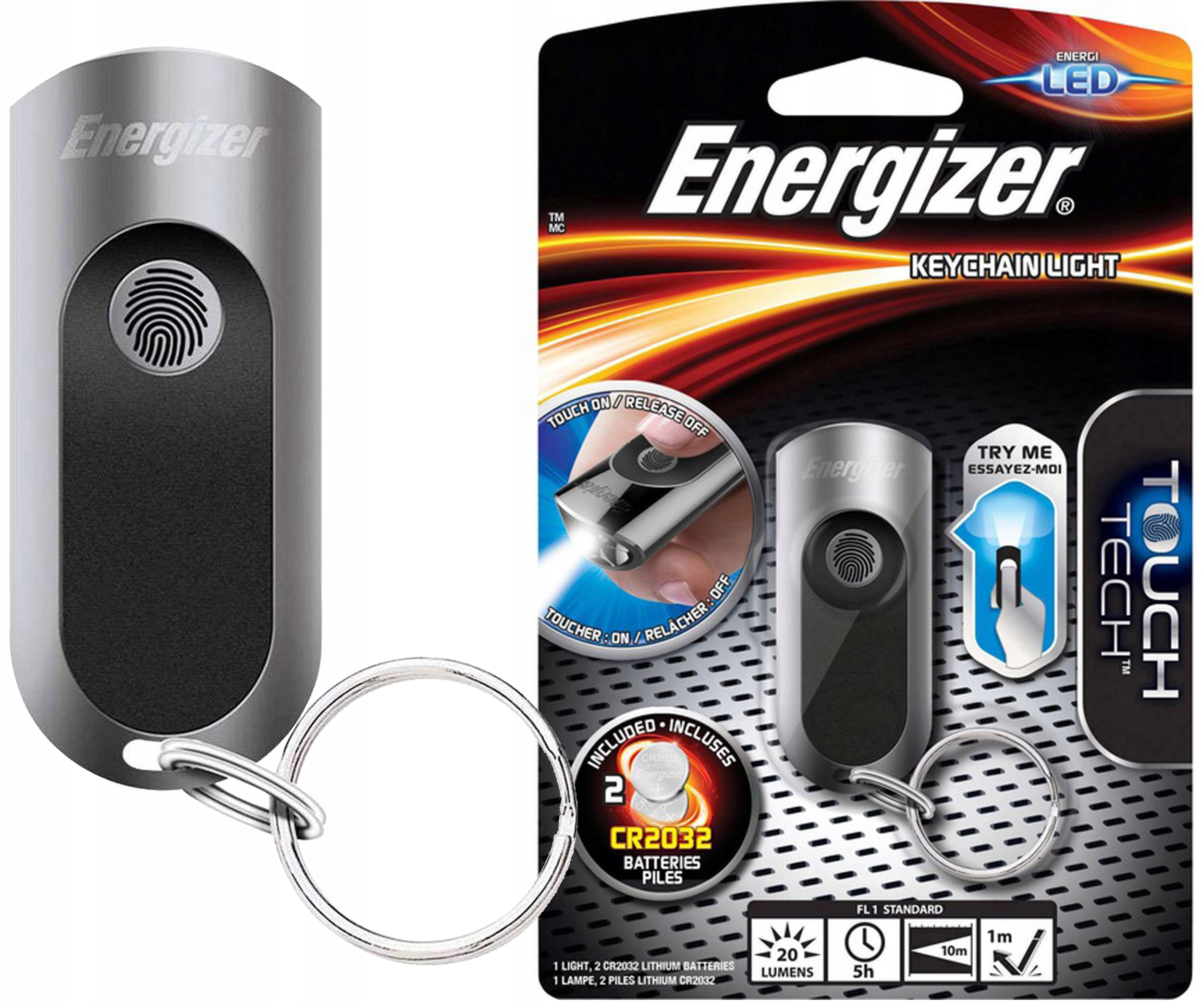 

Latarka Brelok Energizer Keychain Light Touch Tech