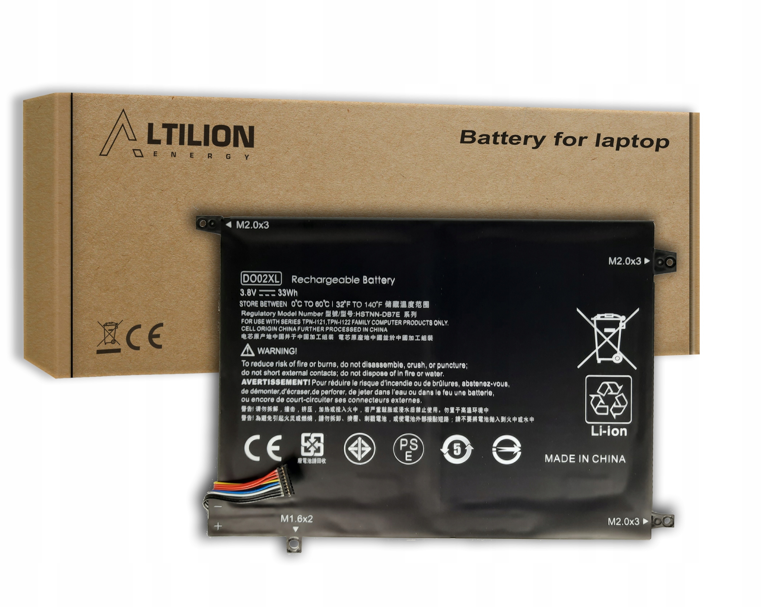 Baterie Altilion Energy DO02XL kompatibilní s Hp