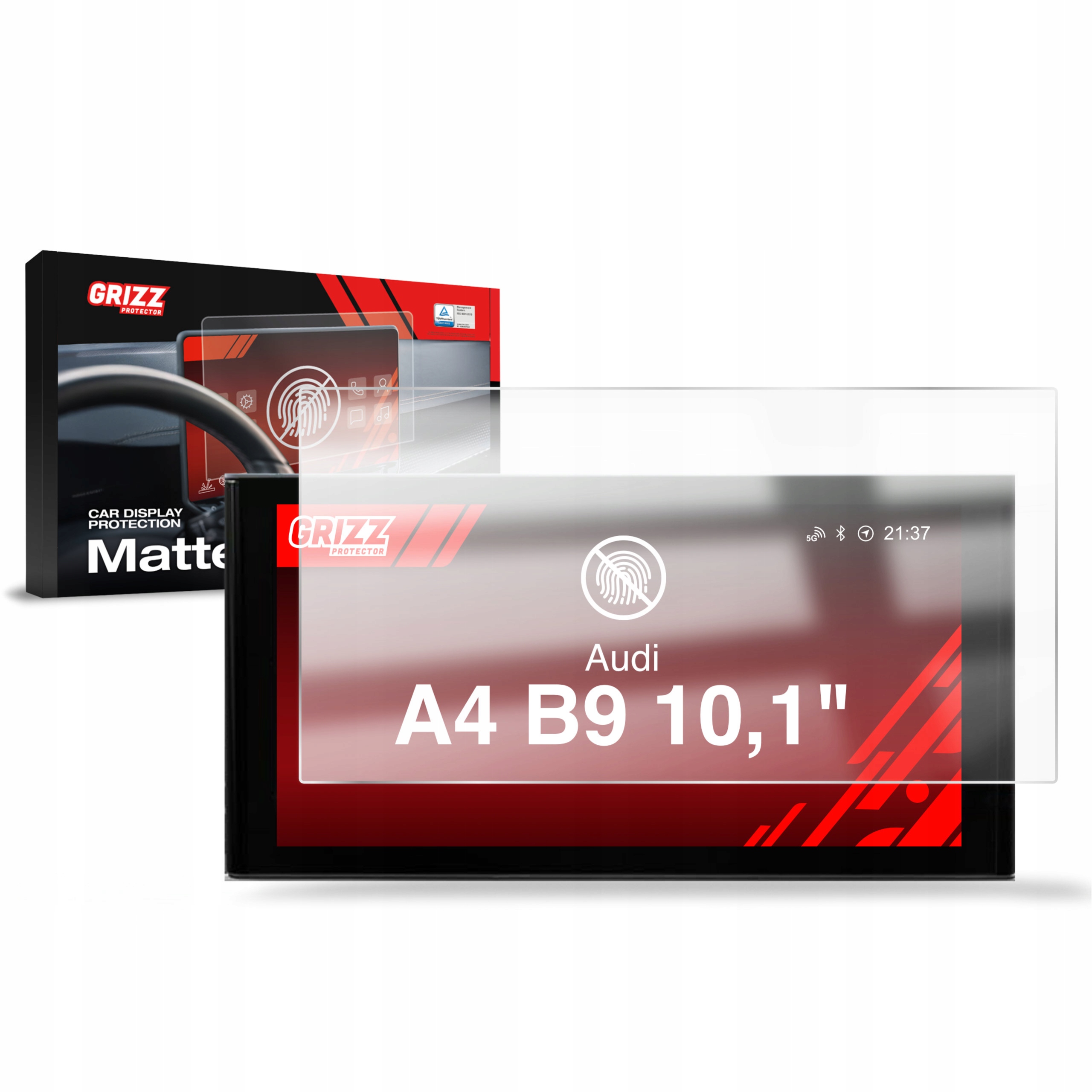 Folia Antyodciskowa do Audi A4 B9 10,1" (2015-2024)