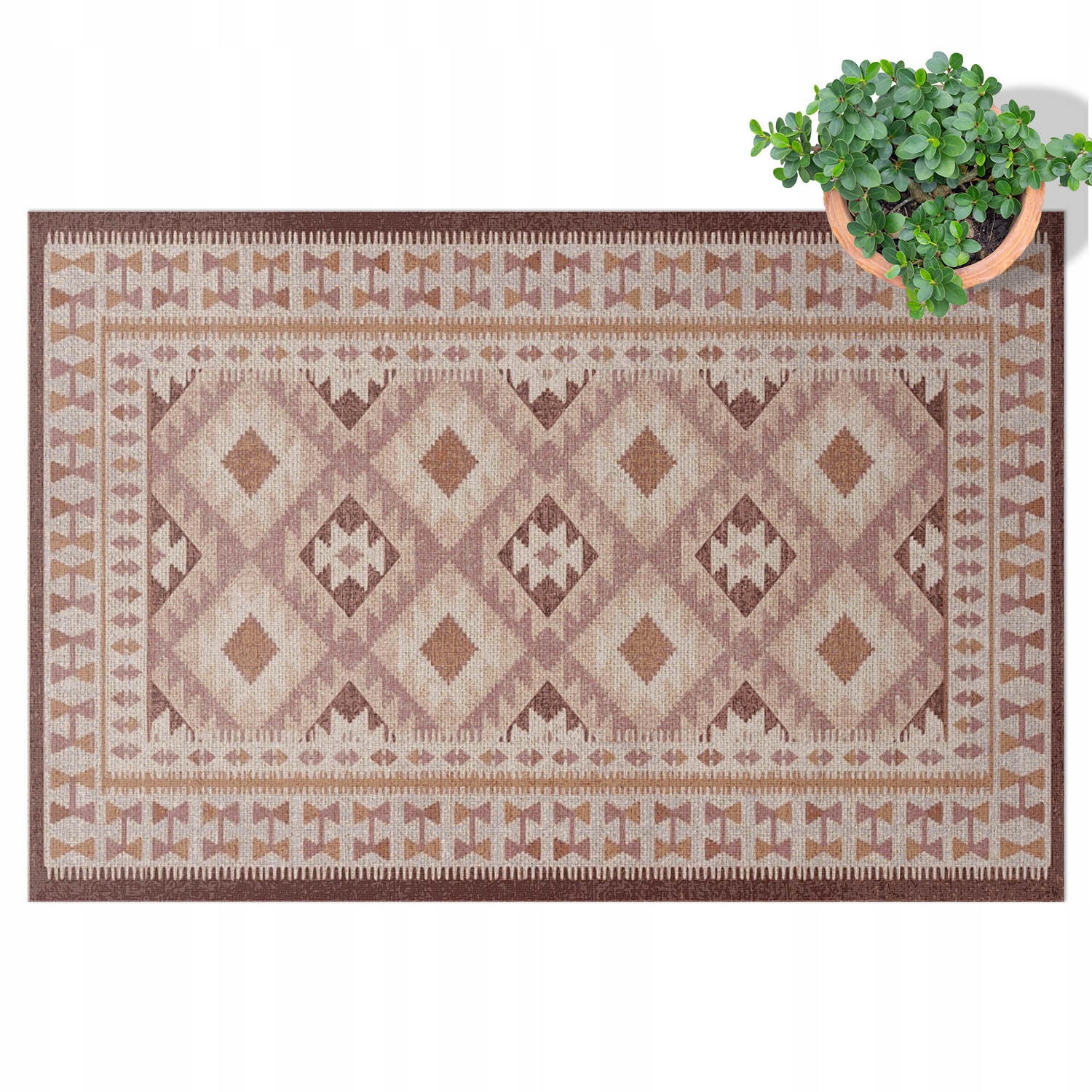 Vinylový Koberec z Pvc na Terasa Balkon do zahrady Patio Vintage vzor 100x150