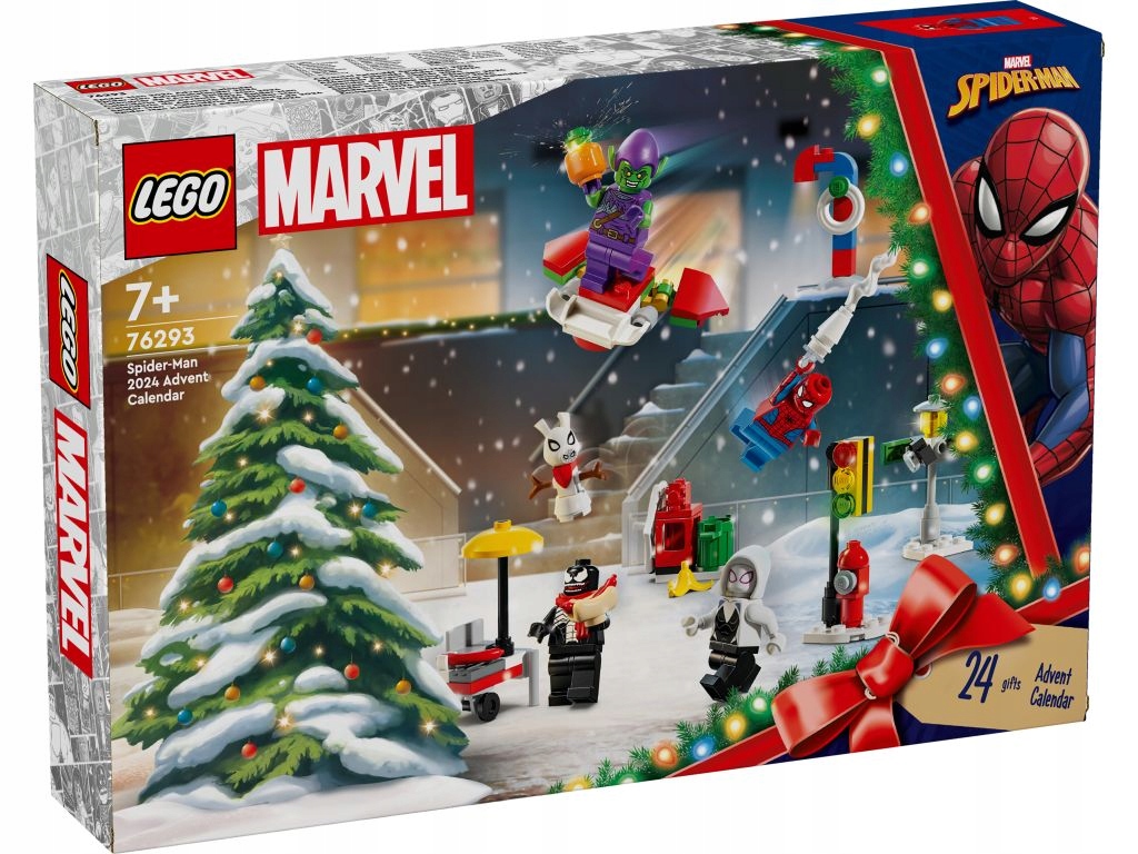 Lego 76293 Heroes Spider-Man Adventní kalendář 2024