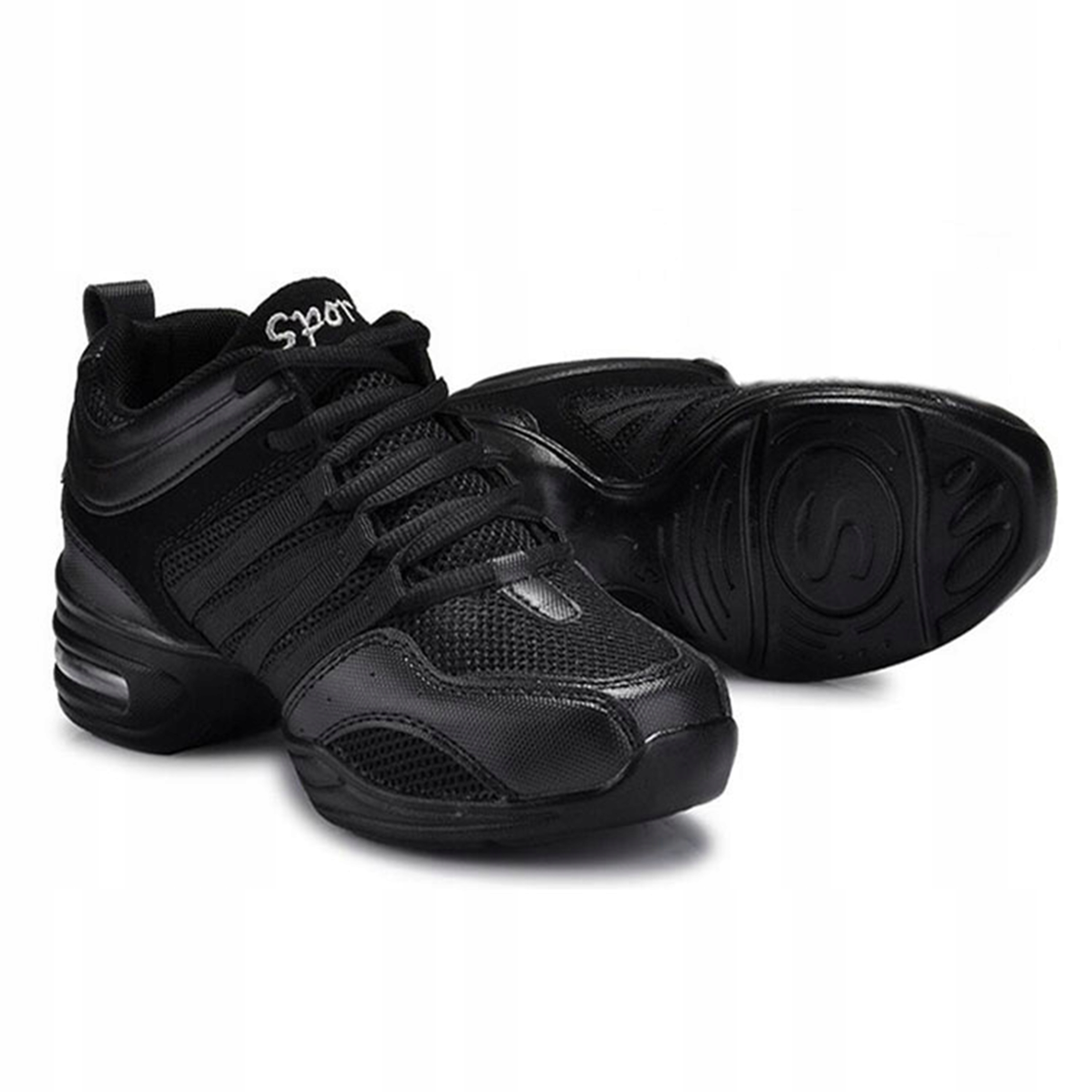 BUTY TANECZNE TRENINGOWE DLA DZIECI CZARNE 34 Rozmiar 34