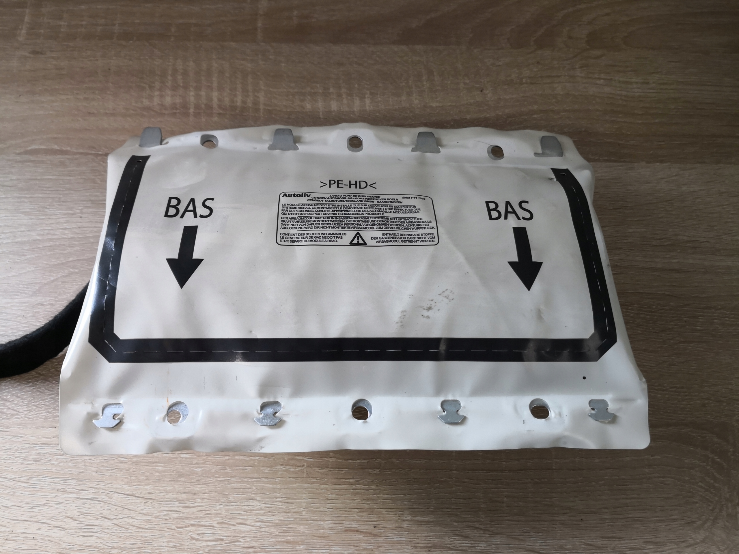 airbag airbag passeggeri CITROEN C4 e 9646339680