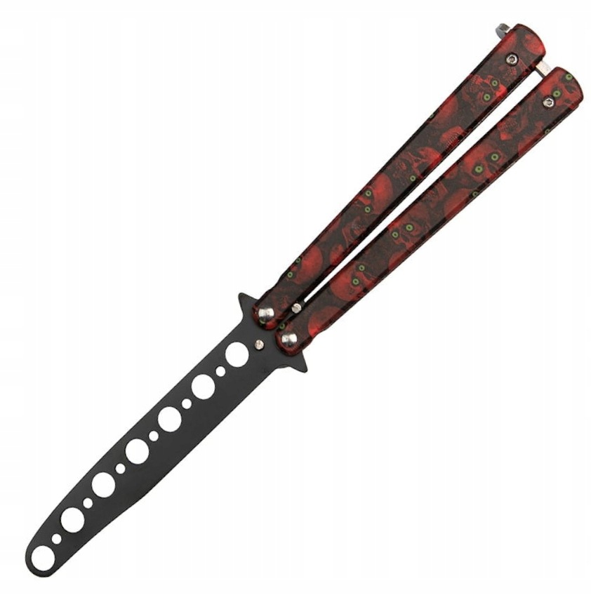 Nóż Motylek Do Treningu Balisong Tępy N500X