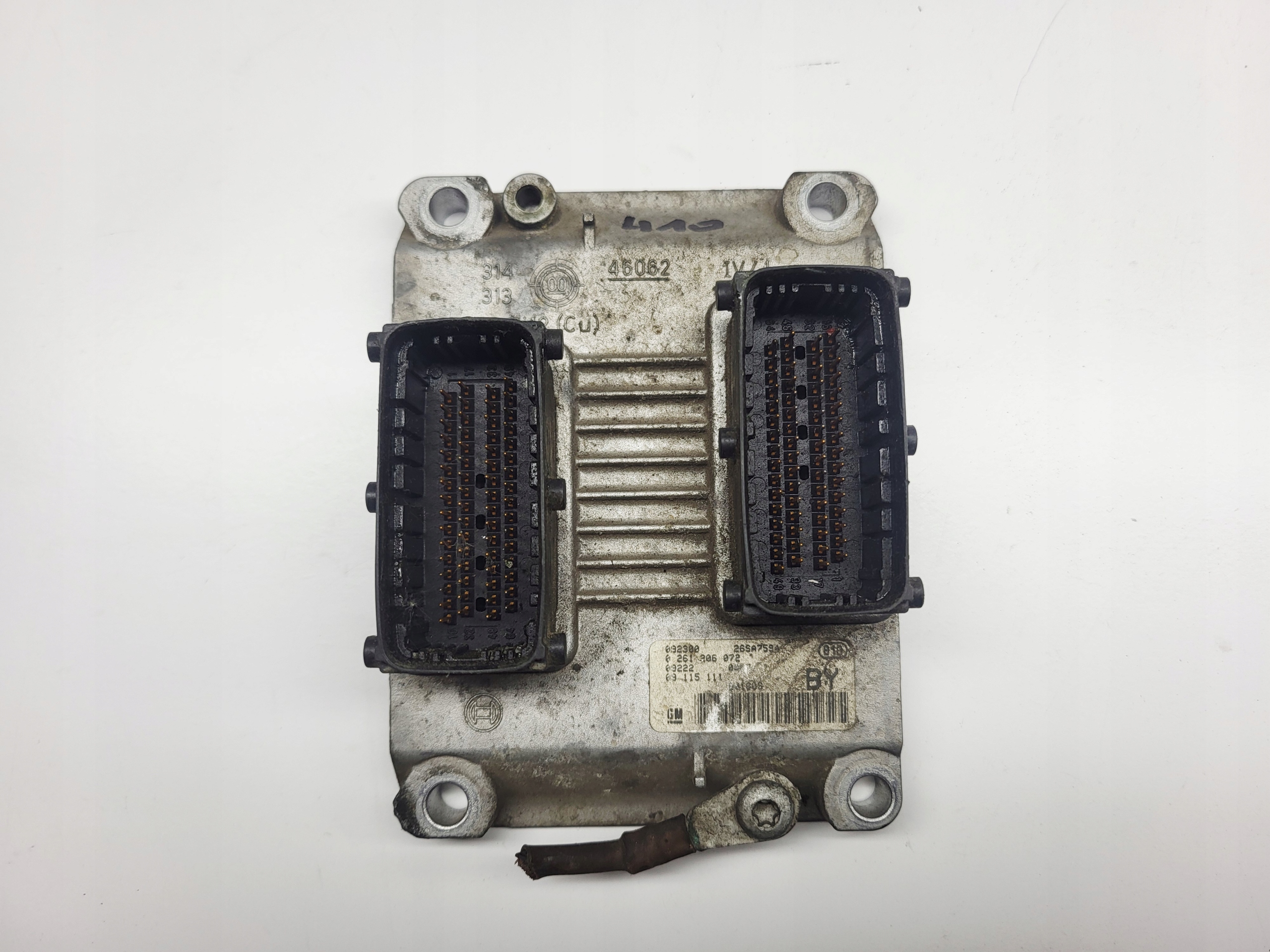 computer control unit of the engine Opel CORSA C 1.0 12V 0261206072 09115111BY