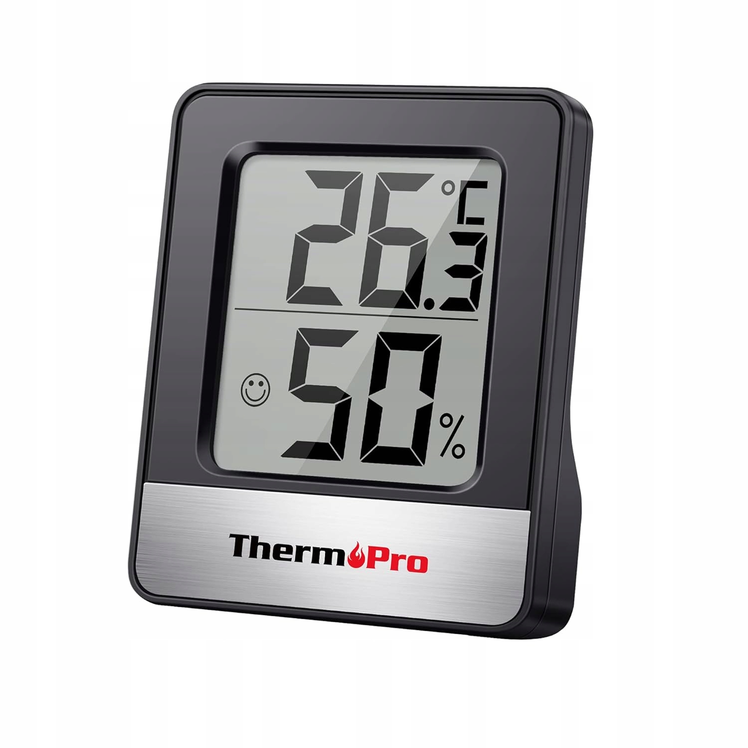 ThermoPro Termometr cyfrowy z higrometrem czarny