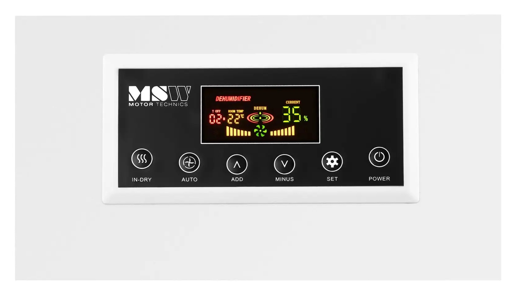 Osuszacz powietrza przemysłowy 50l/24h 860W 5.5L MSW MSW-DEH1080A 10061044