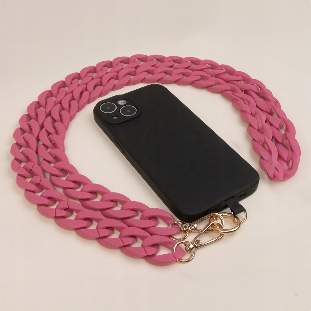UNIWERSALNA SMYCZ ŁAŃCUCH NA TELEFON DO ETUI CROSSBODY MATOWY RÓŻOWY 1.2M Producent Smart-Tel