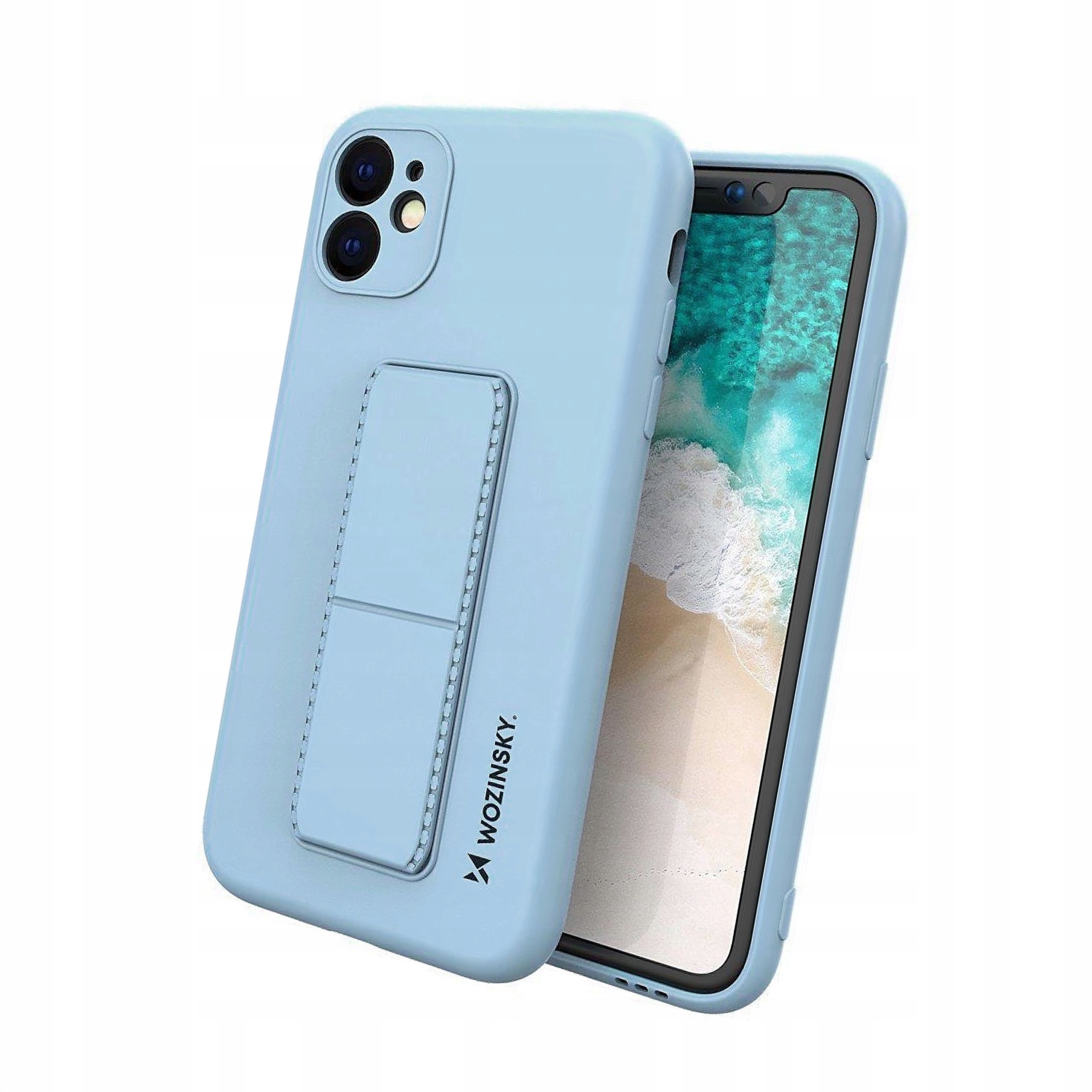 Wozinsky Kickstand Case silikonowe etui z podstawką iPhone 12 mini
