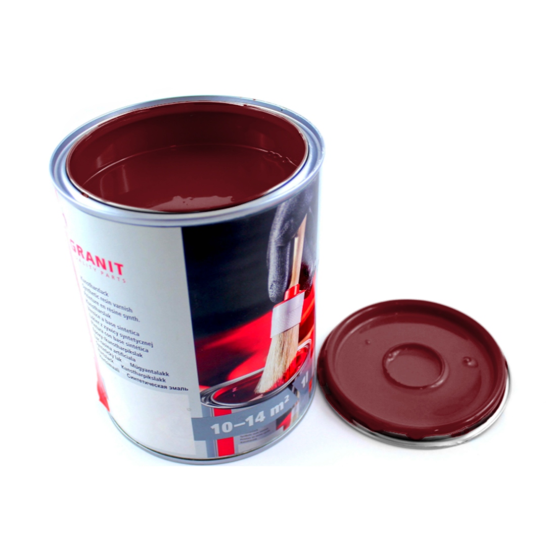 Farba Lakier winna czerwień Ral 3005 Nopolux Wilckens Granit 1 l Puszka