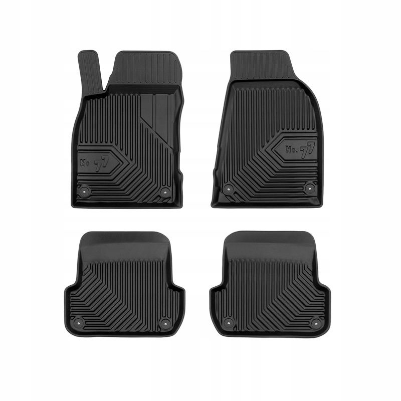 Gumové Koberce Audi RS4 B7 2006-2008 Korytka 77