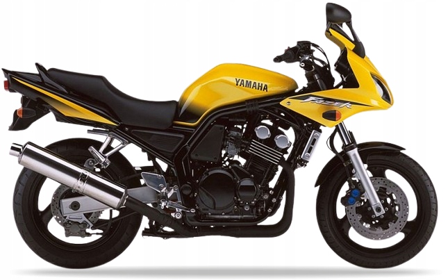 Nálepky Juula Na Motocykel Pre Yamaha Fzs 600 Fazer 2002 Žltá 1