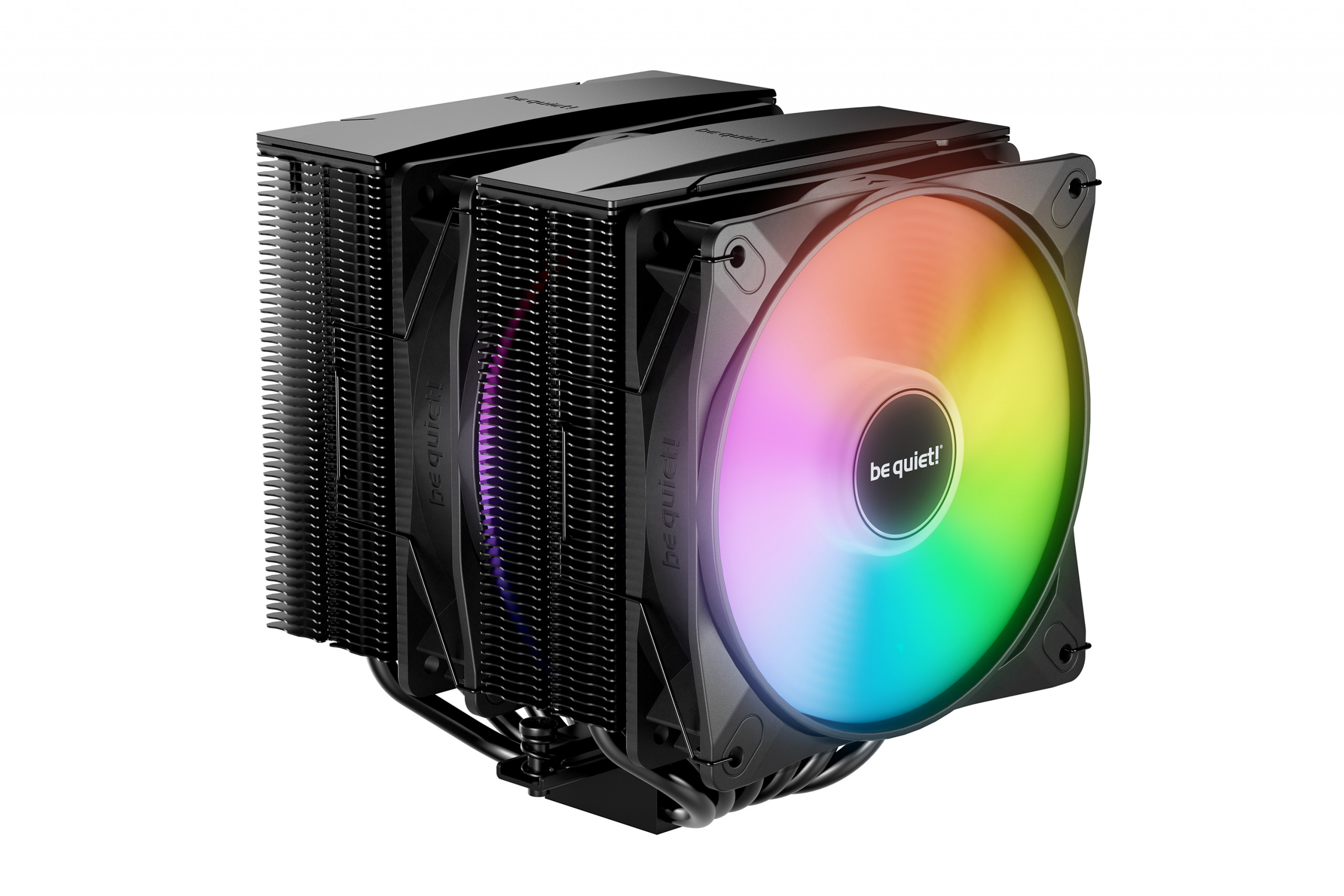 Be quiet! chladič Cpu Pure Rock Pro 3 LX Black 2x120mm Pwm Argb fan 6xh