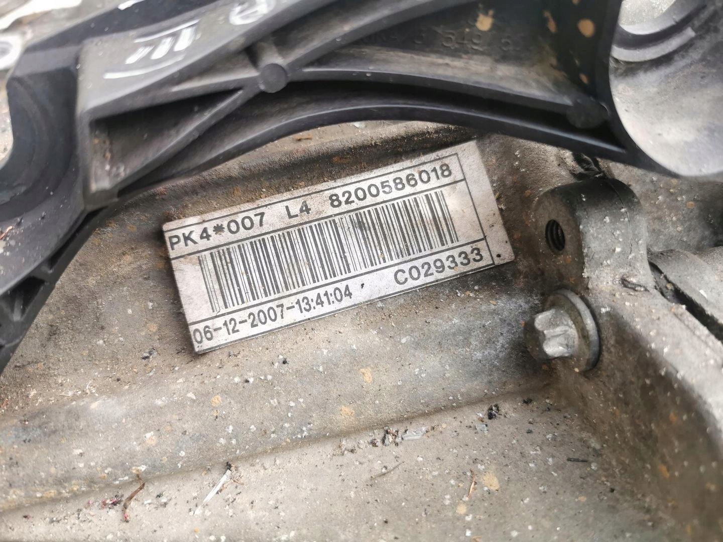 CAMBIO MANUAL 6B RENAULT LAGUNA III 2.0 - 130KM