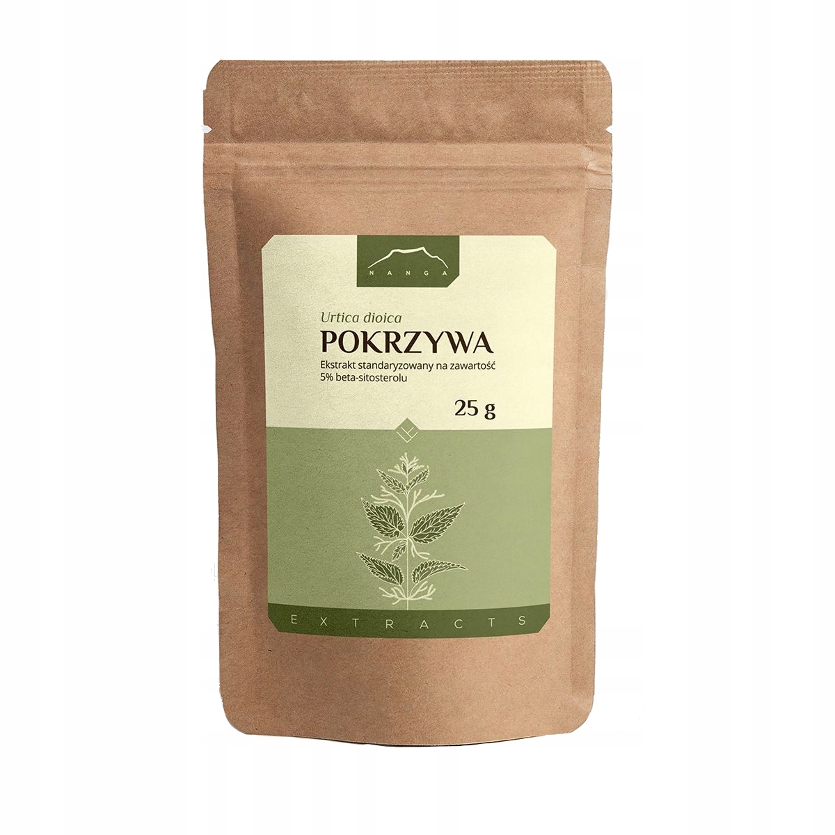 

Pokrzywa korzeń ekstrakt 5% sitosterolu 25 g Nanga