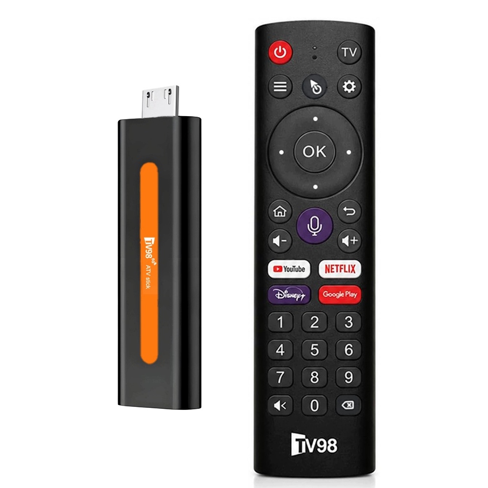 Přehrávač Multimediální nástavec Android 14 Smart Tv Stick Box WiFi 2/16