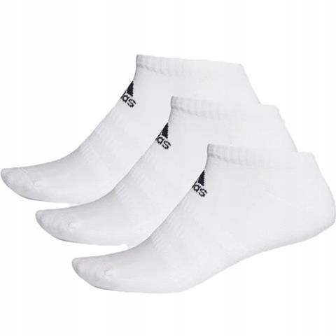ADIDAS SKARPETY STOPKI SPORT r.43-45 BIAŁE 3PAK