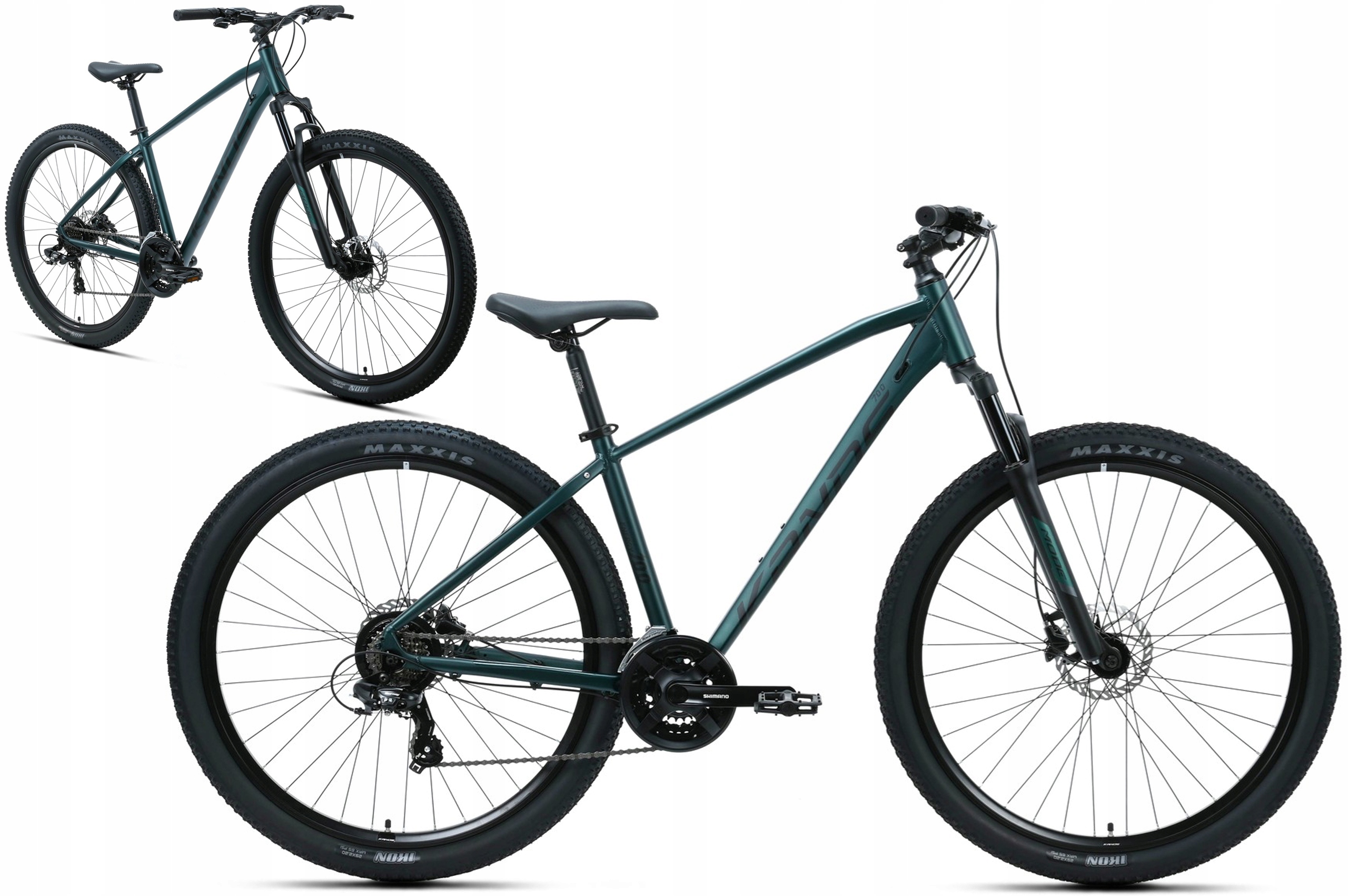 Rower Mtb 29" Kands Energy 700 rama 23" ciemno zielony R26