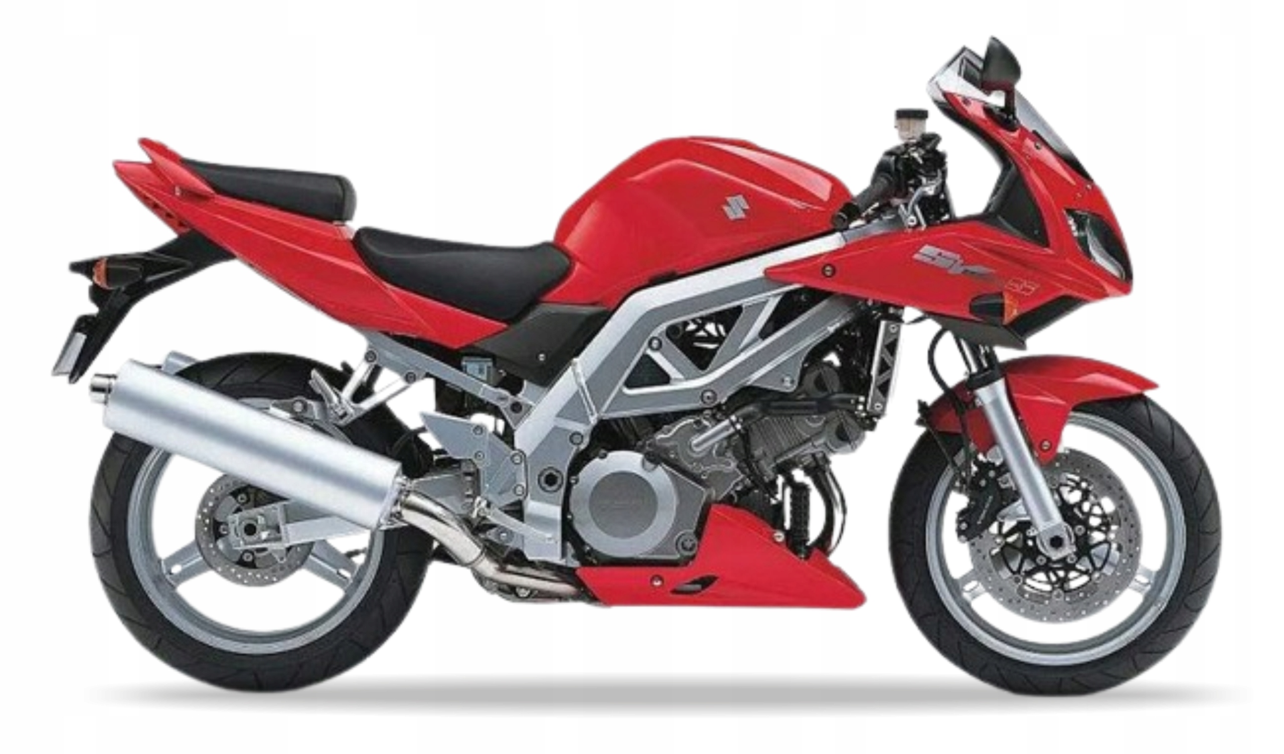 Samolepky Juula Suzuki Sv 1000 S 2004-2007 Červené YU7