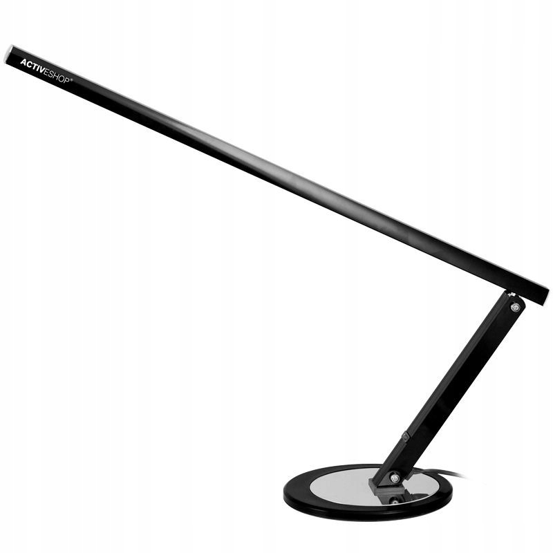 

Lampa Lampka Kosmetyczna na Biurko Slim 20W Czarna