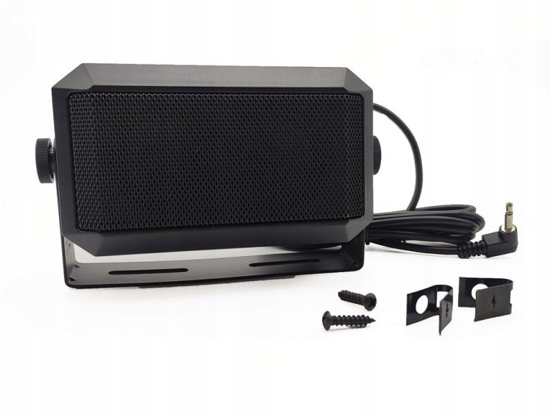 Jetfon Jopix 025 duży głośnik do Cb radia przewód 1,9m, wtyk kątowy i ramka