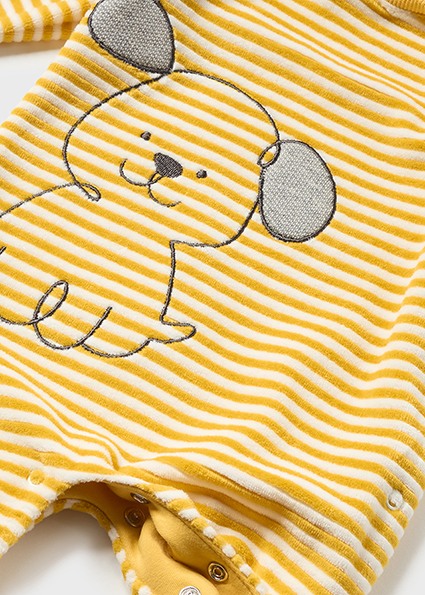 Pajacyk w paski Mayoral Roz: 80cm Materiał dominujący bawełna