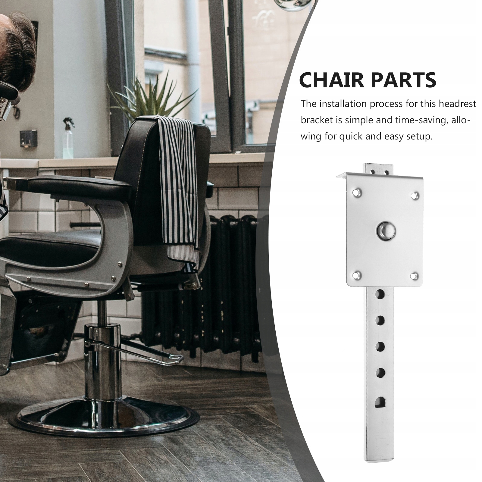 CZĘŚCI ZAGŁÓWKA FOTELA FRYZJERSKIEGO WSPIERAJ Marka bez marki