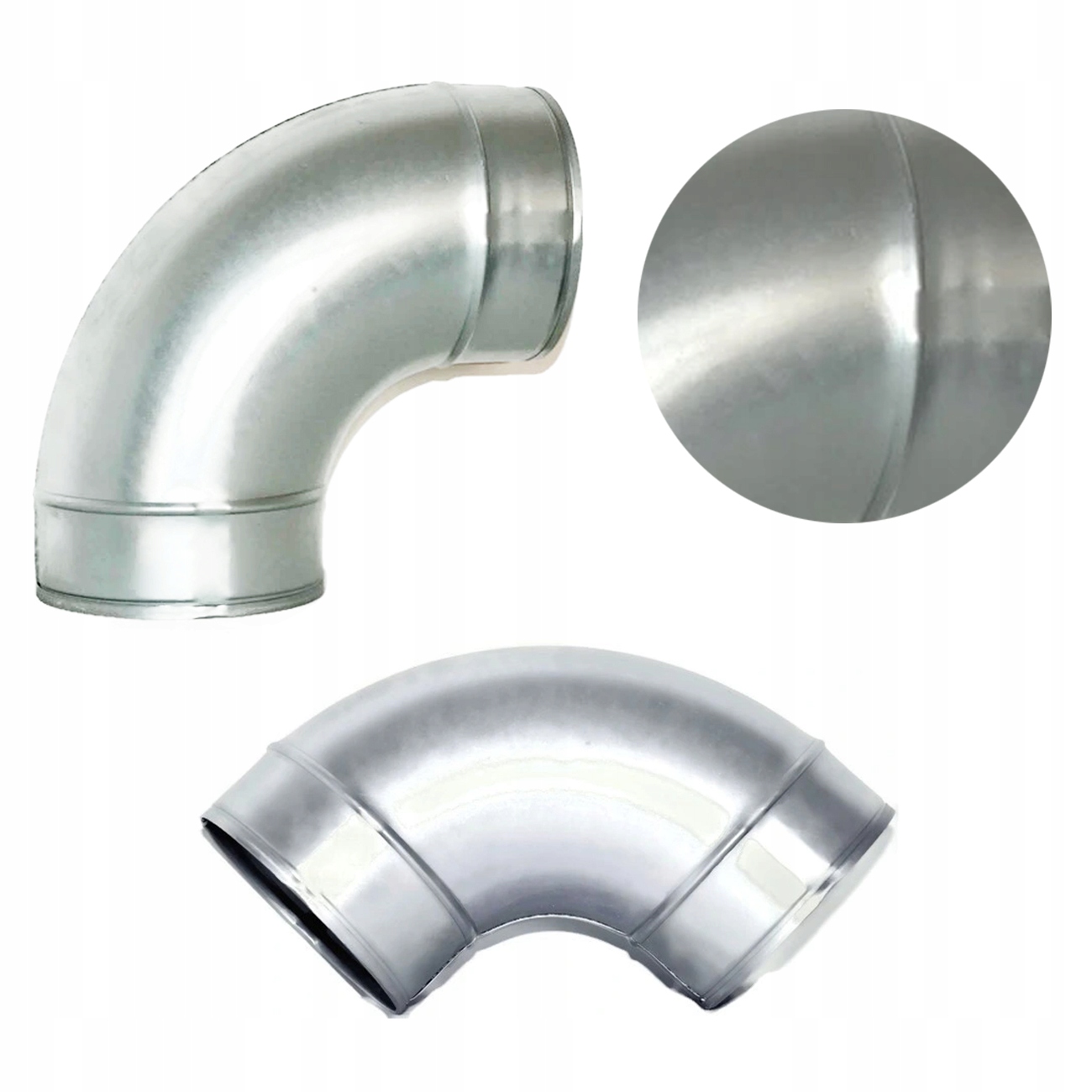 

Kolano 90st Ocynk wentylacja Spiro Fi 100