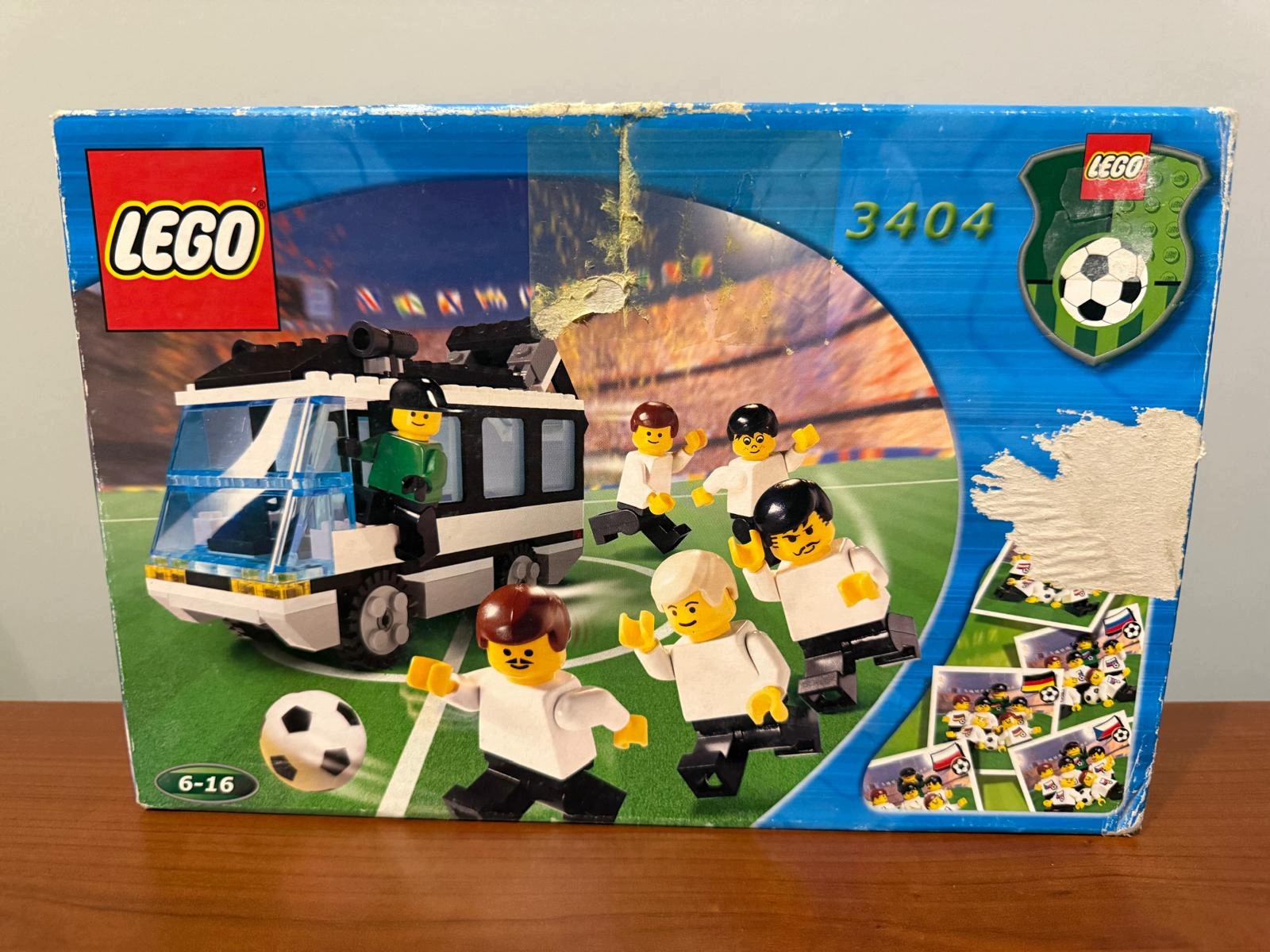 Lego 3404 Autobus s fotbalisty Nový