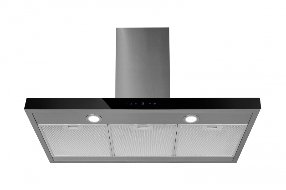 OKAP TOFLESZ ETNA CZARNY,90CM SZKŁO NOWOŚĆ! Marka Toflesz