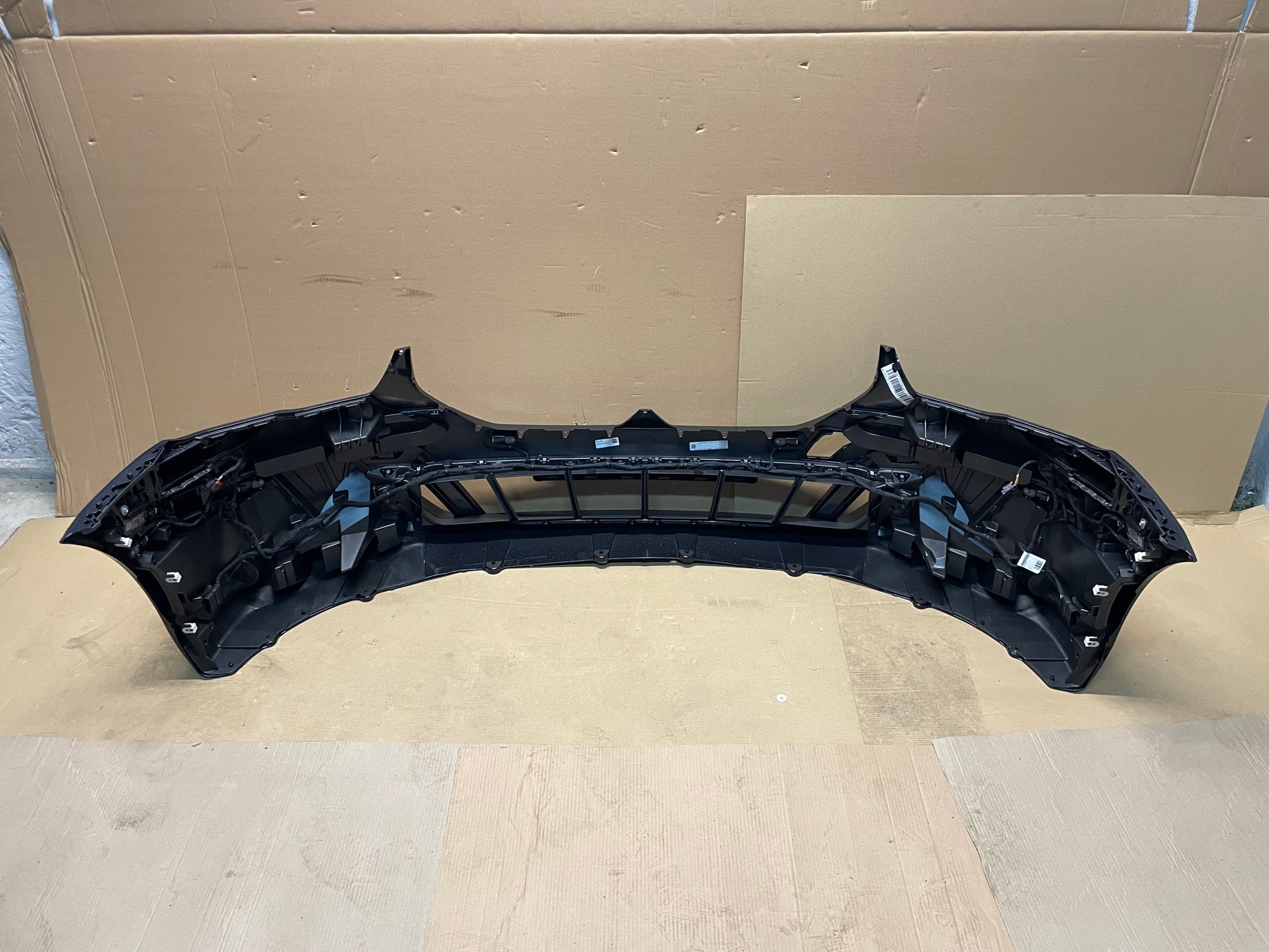 bumper front 6X PDC m-packet complete BMW 5 G60 G61 colour 416 EUROPA