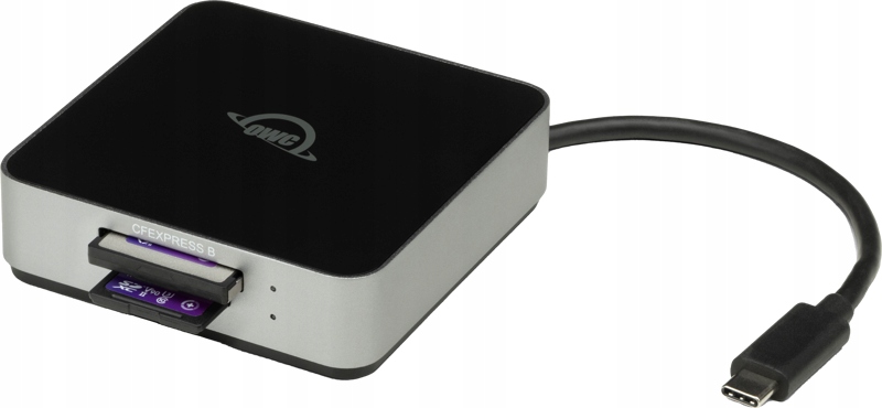 Čtečka paměťových karet CFExpress typu B a Sdxc Uhs-ii Owc Atlas Dual slot