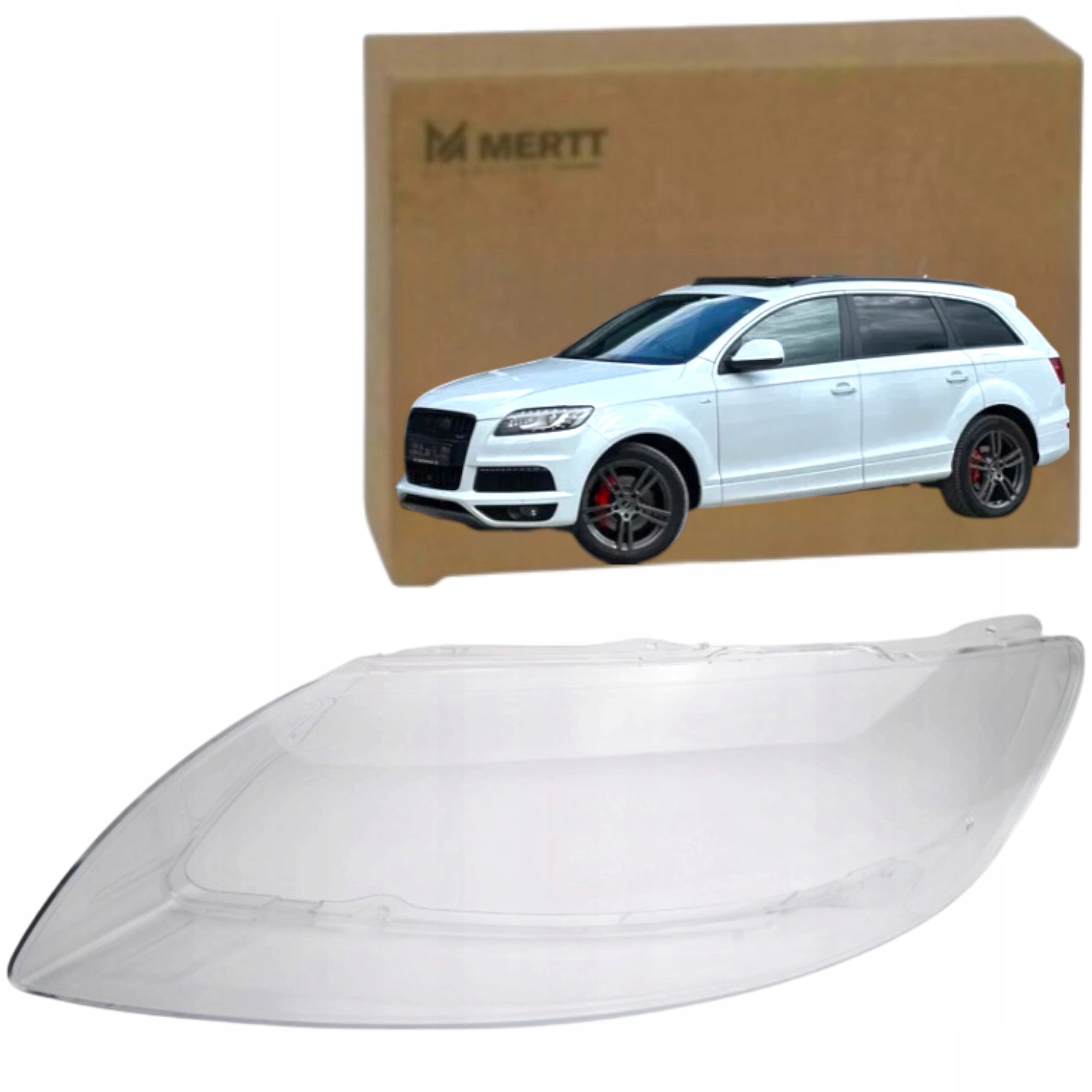 Klosz sklo Předního světlometu Levé Audi Q7 I 2005-2015