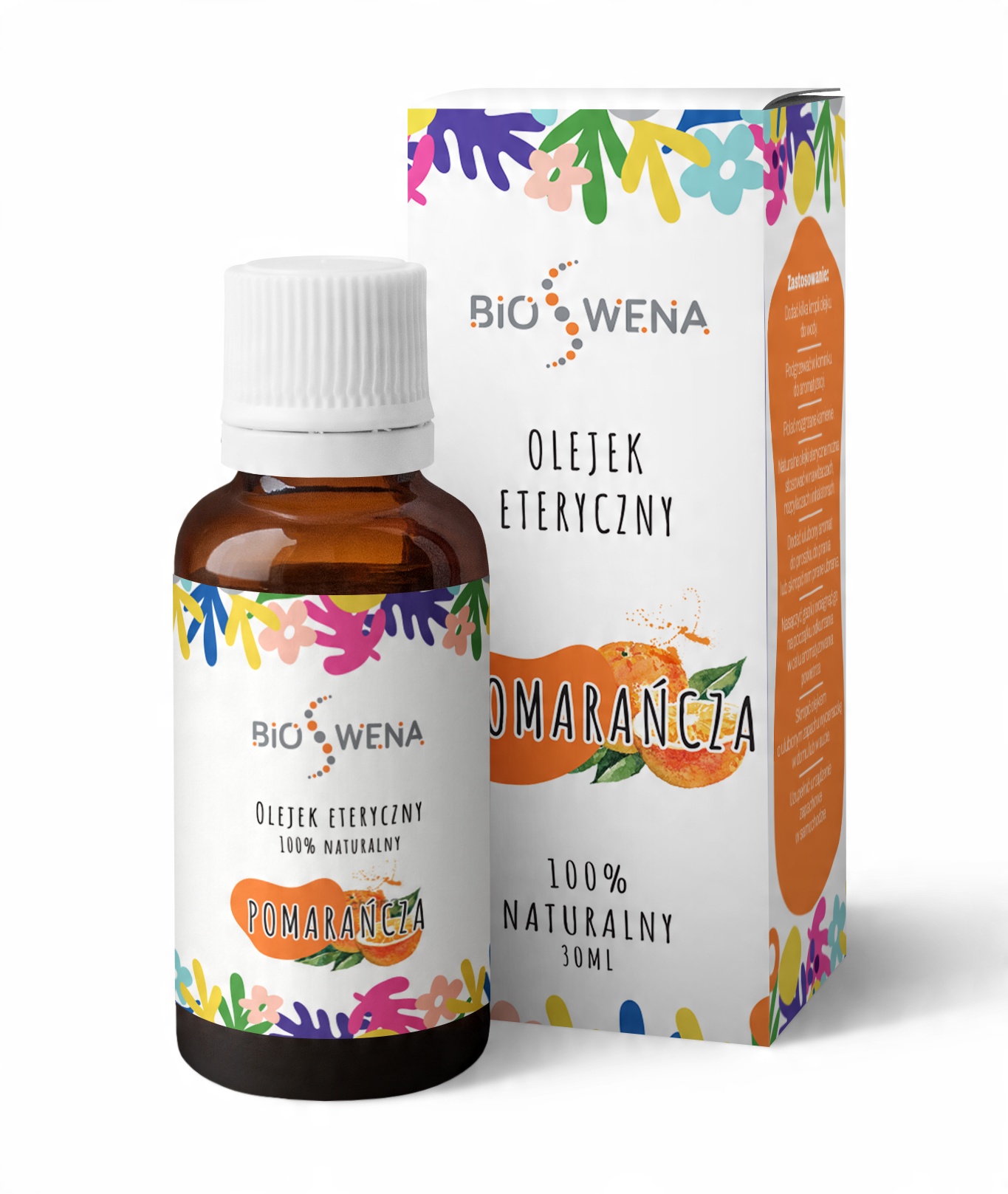 

Olejek eteryczny pomarańczowy 30 ml aromaterapia