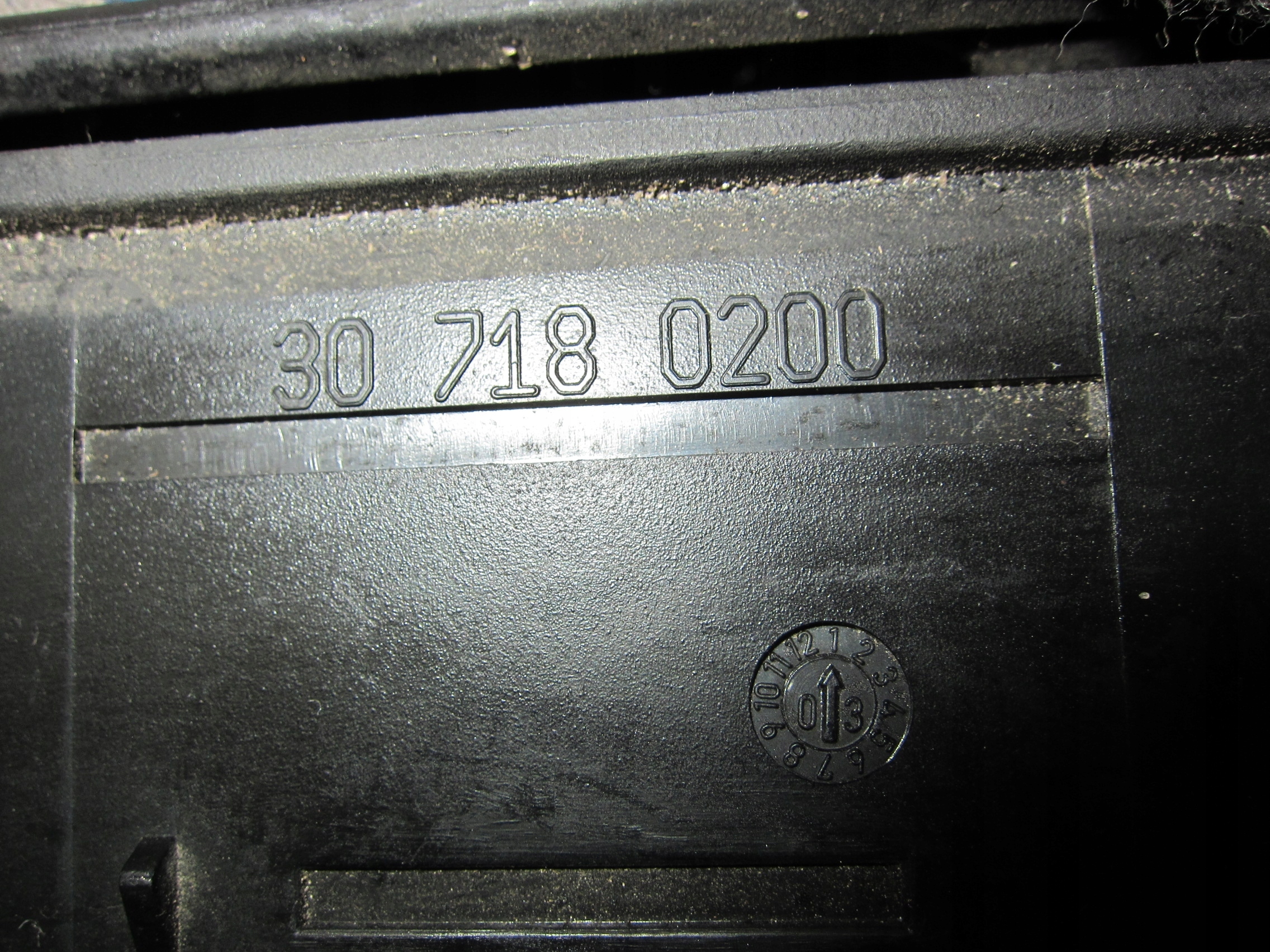 BMW E46 Handschuhfach Abdeckung, Hutablage PANEL DEKOR schwarzer