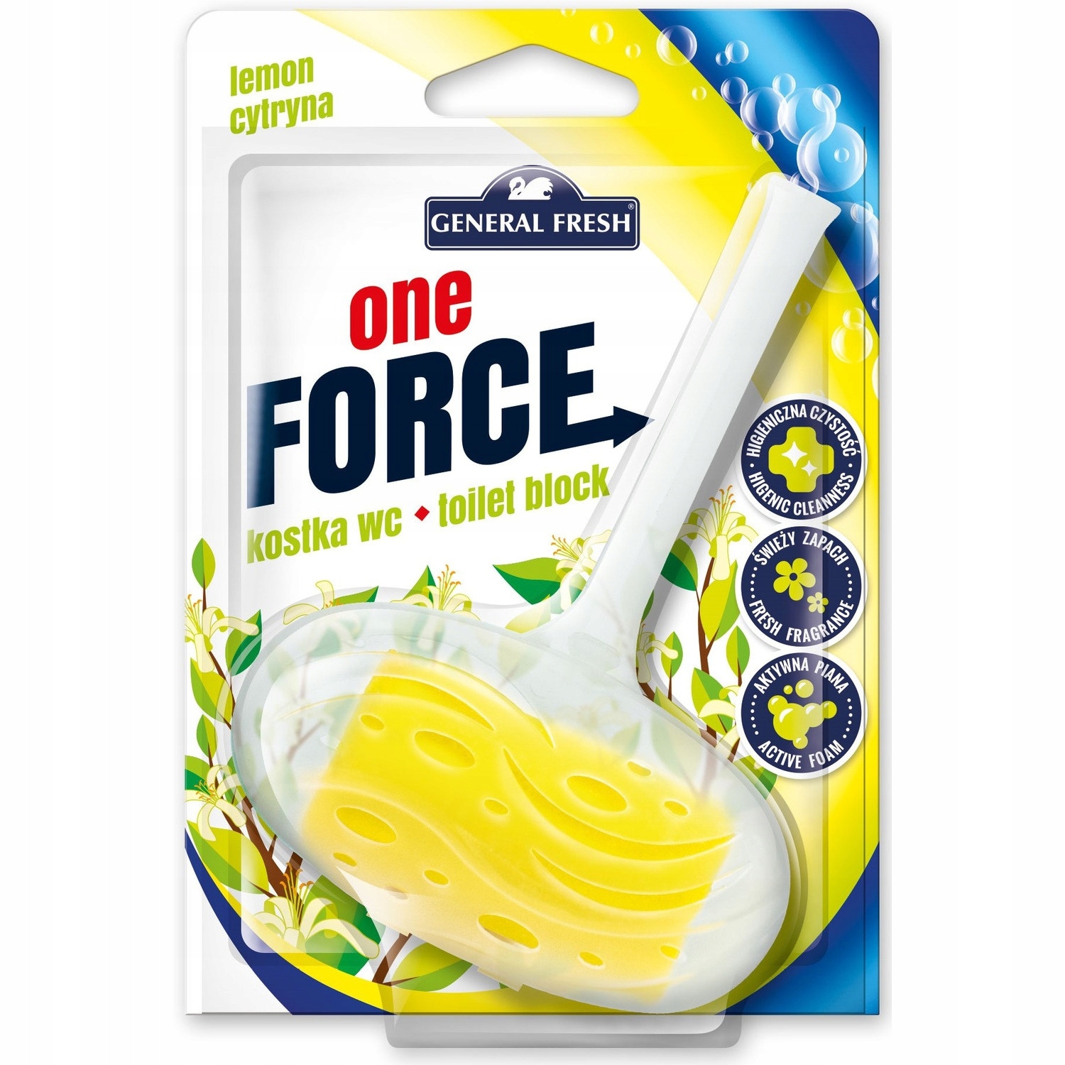 

Kostka do Wc zawieszka 40g cytryna General Fresh