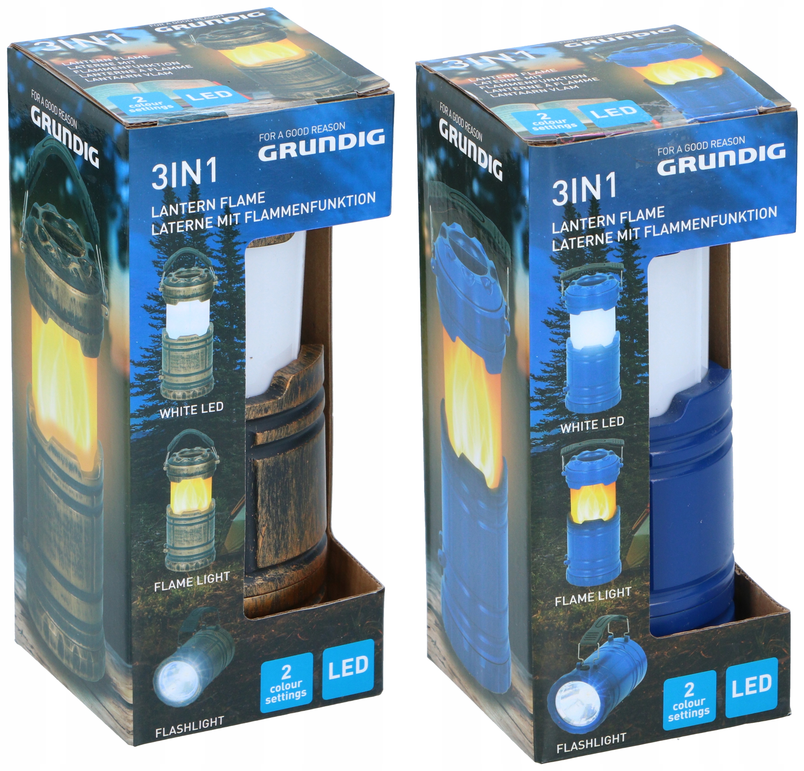 GRUNDIG Lampa KEMPINGOWA z uchwytem 3w1 50 Lumenów EAN (GTIN) 8711252177717