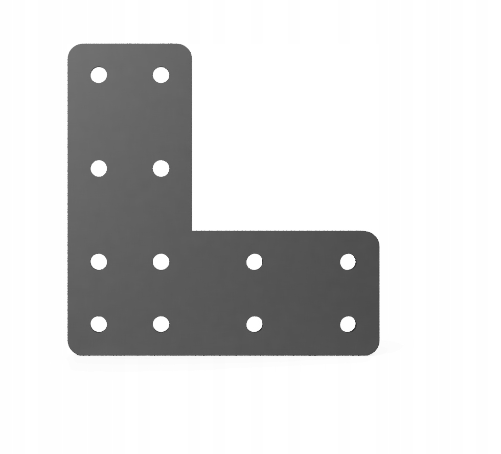 

Płyta łączeniowa 90 stopni do 2040