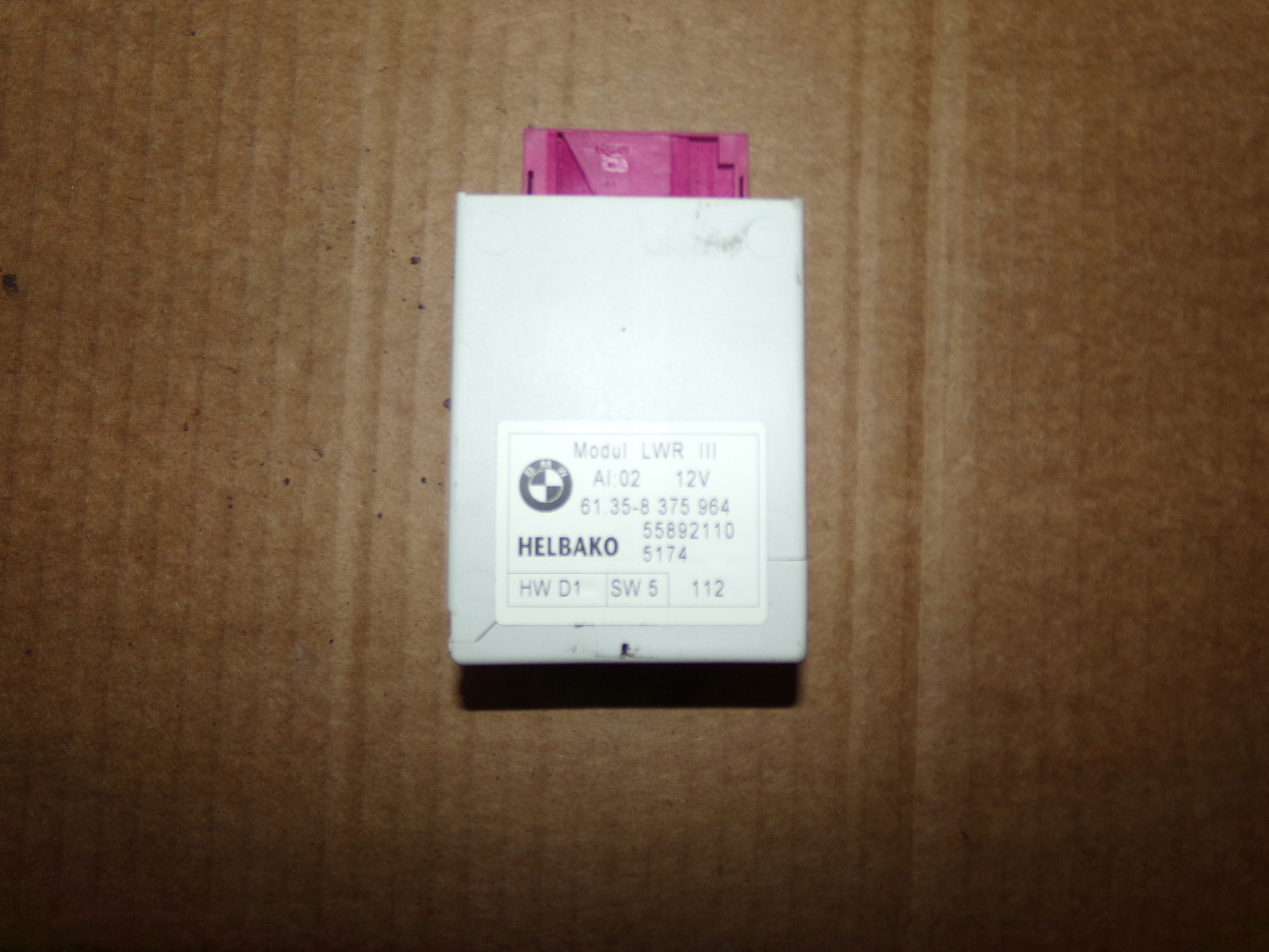 MODUŁ STEROWNIK LWR 55892110 BMW E39