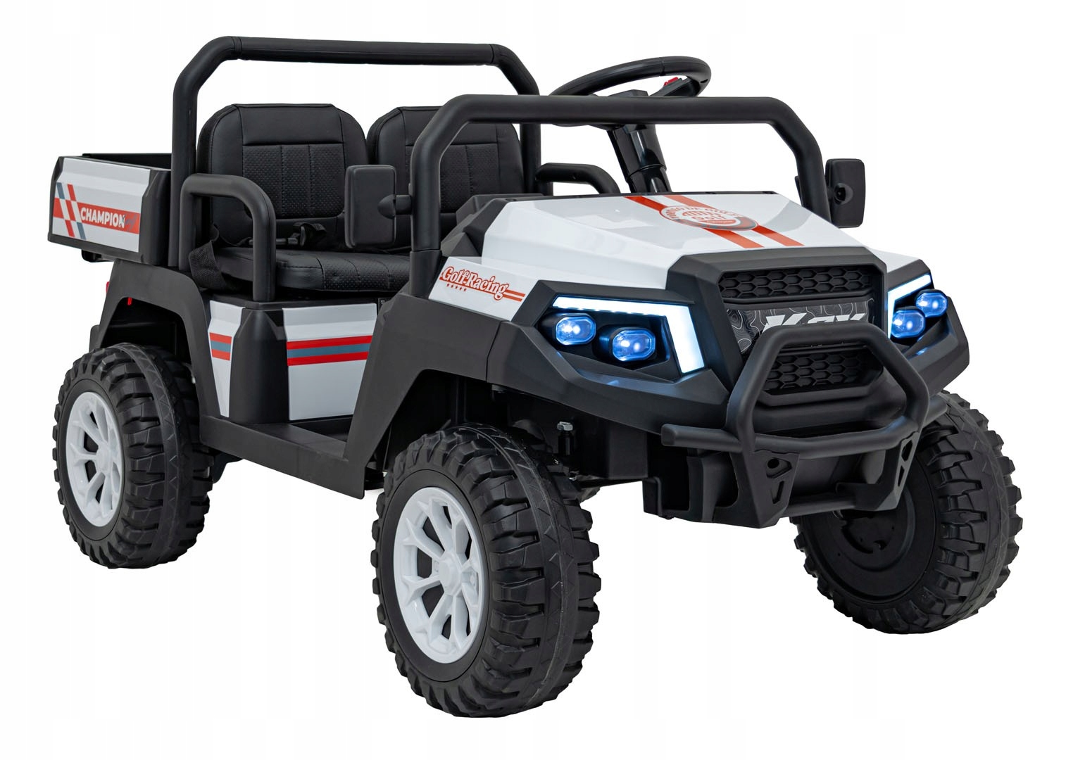 Auto Pojazd Pojazd Pick-Up Champion Na Akumulator Pilot Bagażnik 2 osoby