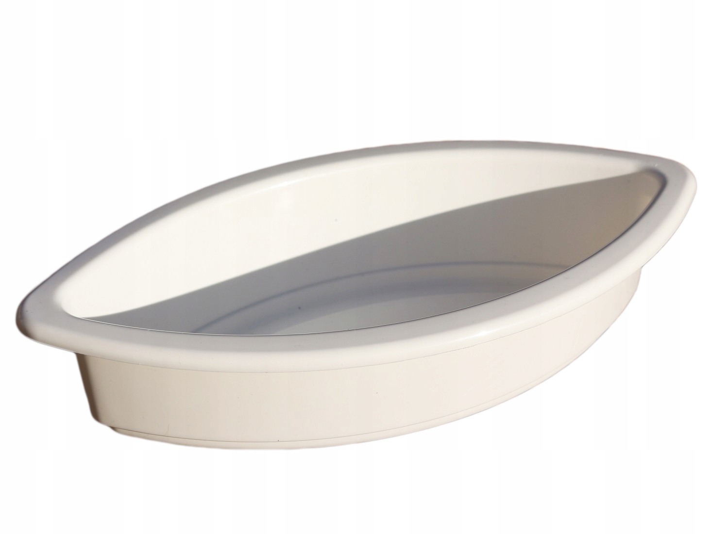 

Łódka 3 Miska osłonka doniczka 35cm duża Biała