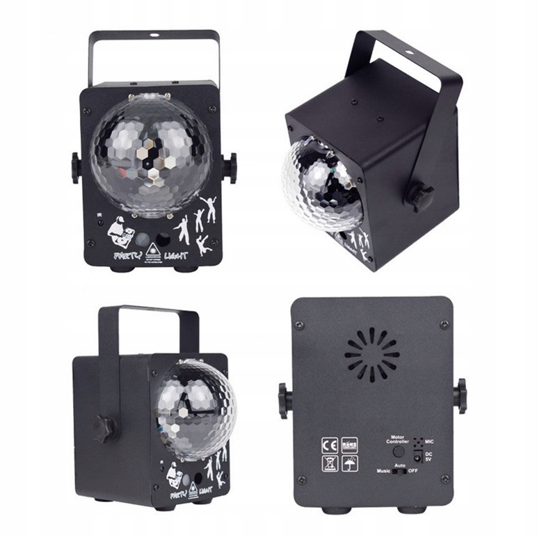 LASEROWY PROJEKTOR DYSKOTEKOWY RGB LED Marka Inna