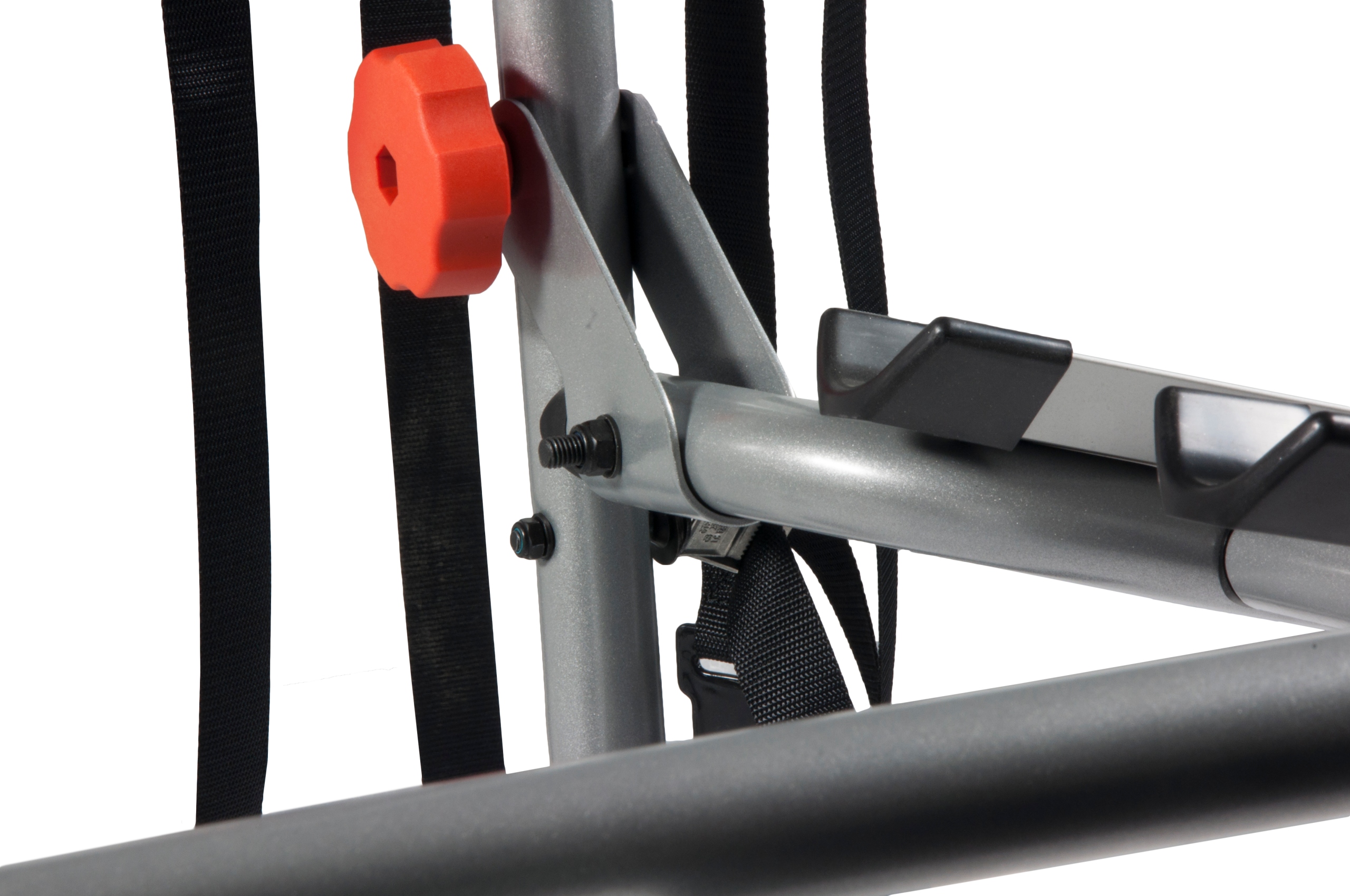 BAGAZNIK NA KLAPE SAMOCHODU 2 rowery Color silver