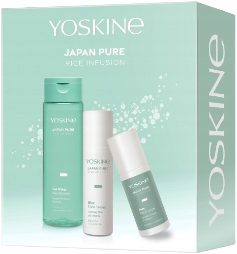 Vánoční sada Yoskine Krém Esence Sérum Japan Pure Rise Infusion