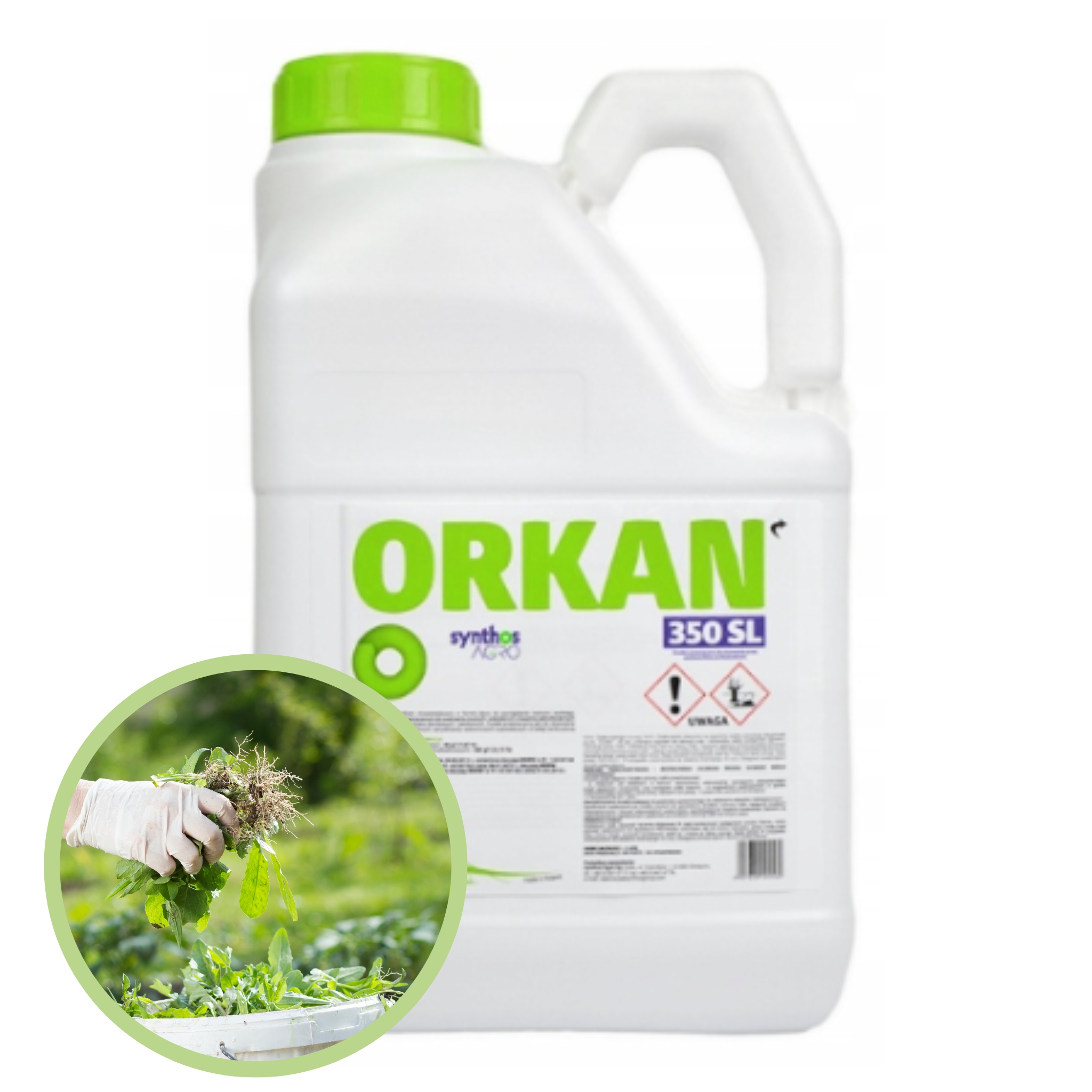 Orkan 350 Sl 5L Flifosat Mcpa Oprysk na Skrzyp i Perz Zwalcza chwasty
