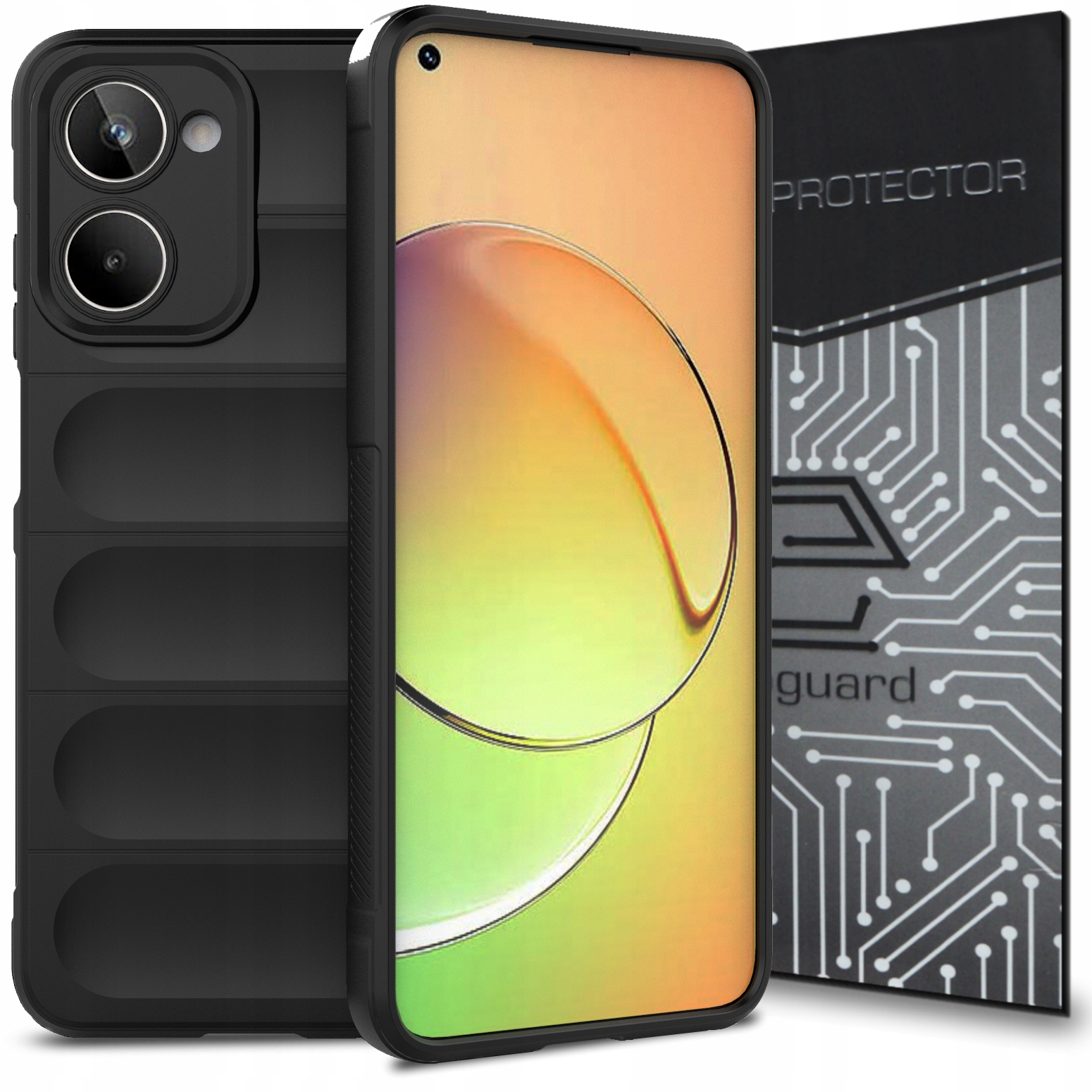 

Case Obudowa Etui Pancerne+szkło do Realme 10 (4G)