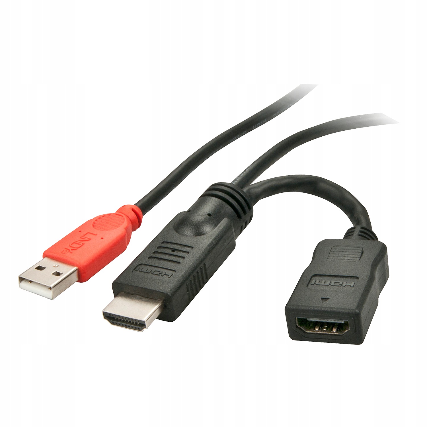 Kabel zasilający Power Injector Hdmi Usb Lindy