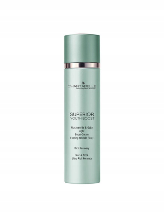 Chantarelle Niacinamide & Gaba Night Boost-Cream Firming Wrinkle Filler
