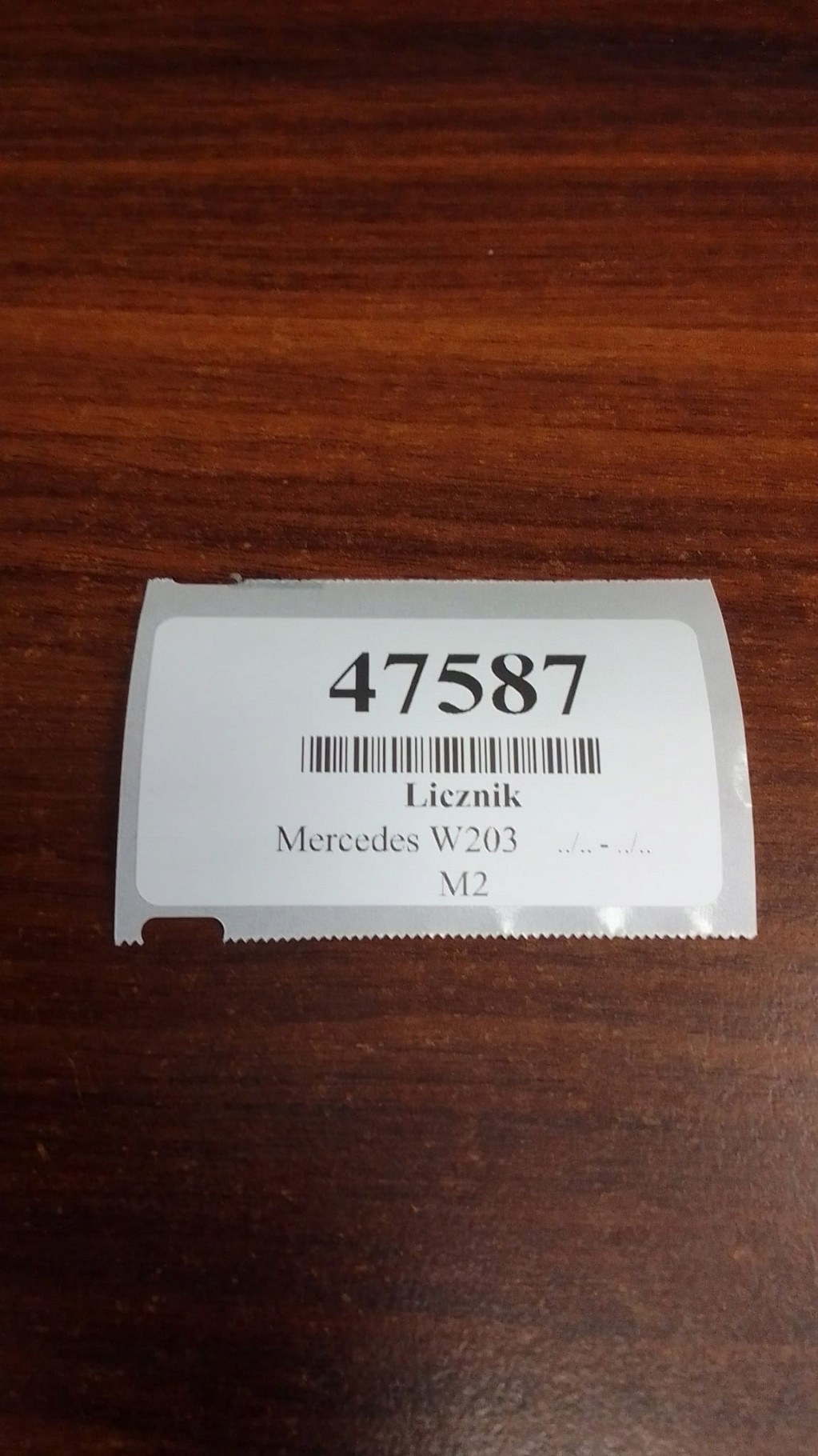 MERCEDES W203 2.2 CDI dials dials A2035408611